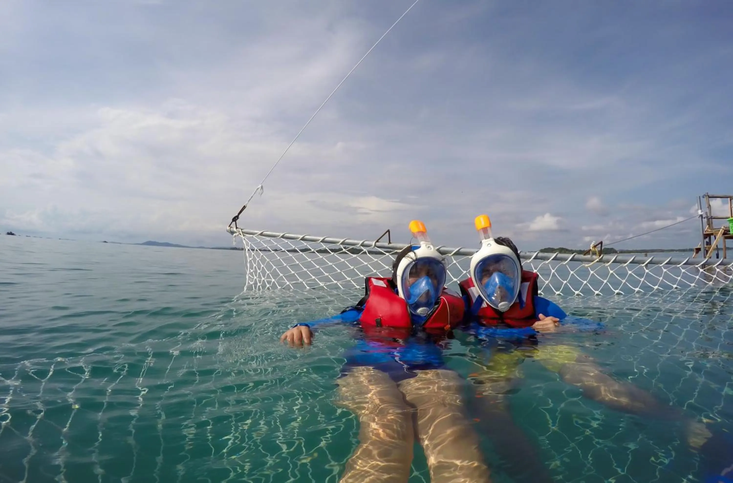 Snorkeling in The Spa Villa Bintan