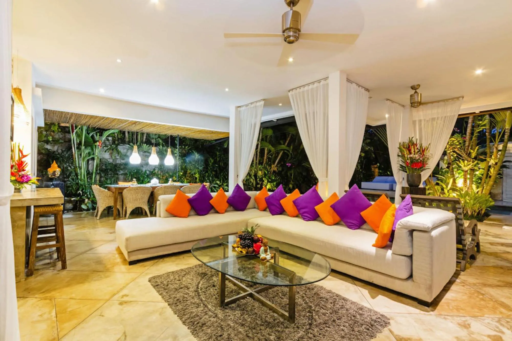 Living room in Villa Eindra Seminyak