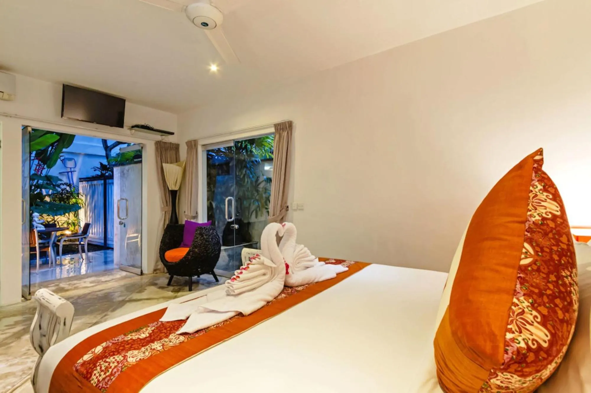 Bedroom, Bed in Villa Eindra Seminyak