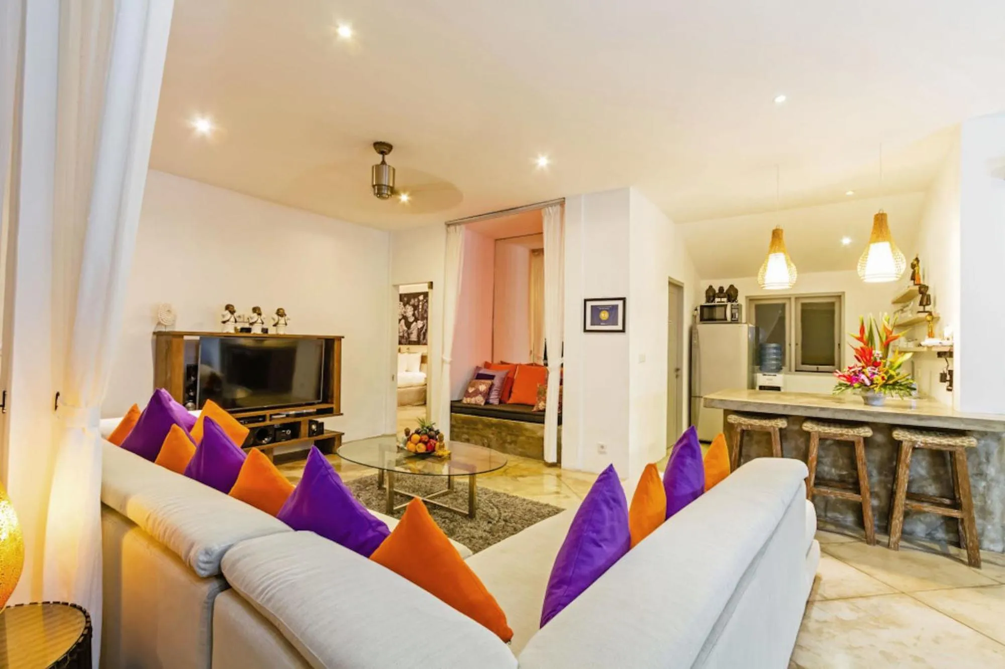 Living room in Villa Eindra Seminyak