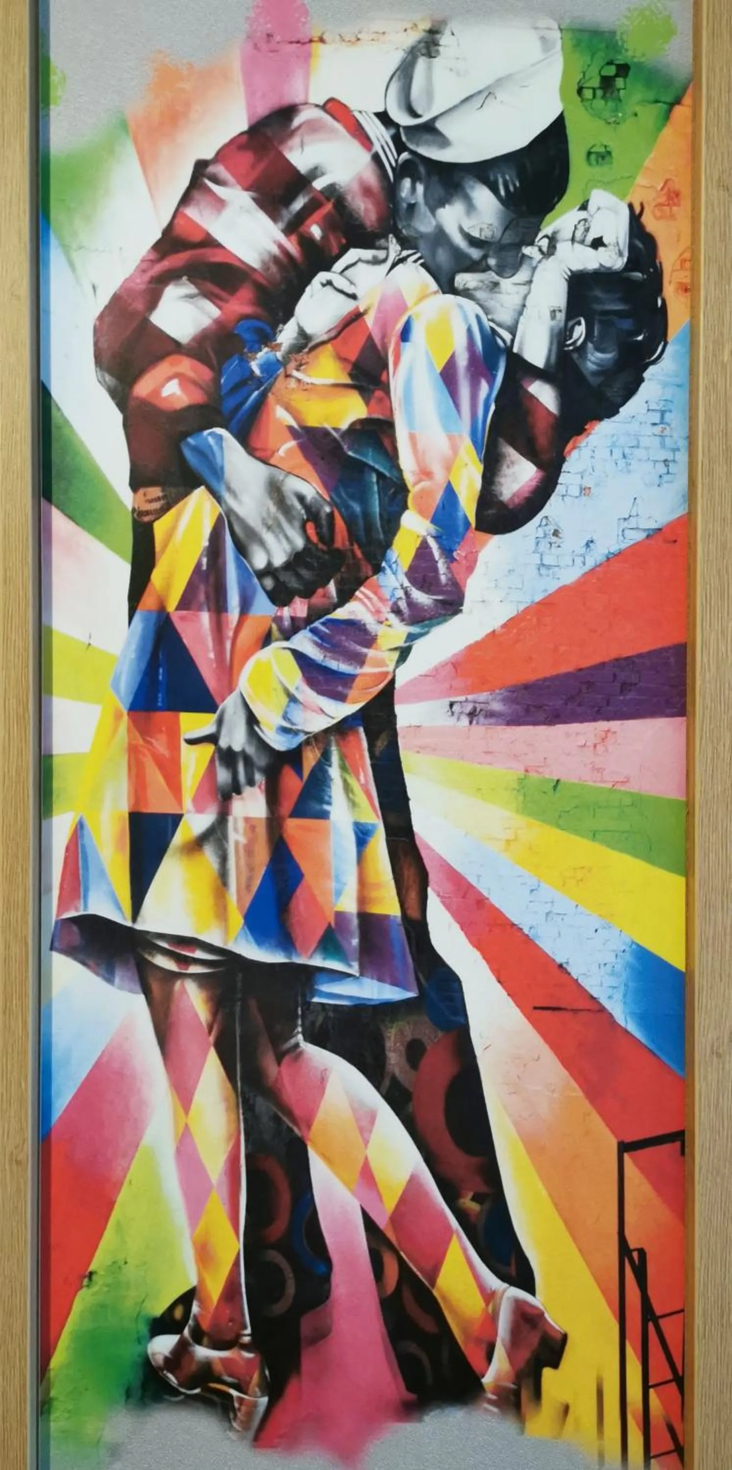 Decorative detail in Ibis Styles Toulouse Centre Canal du Midi