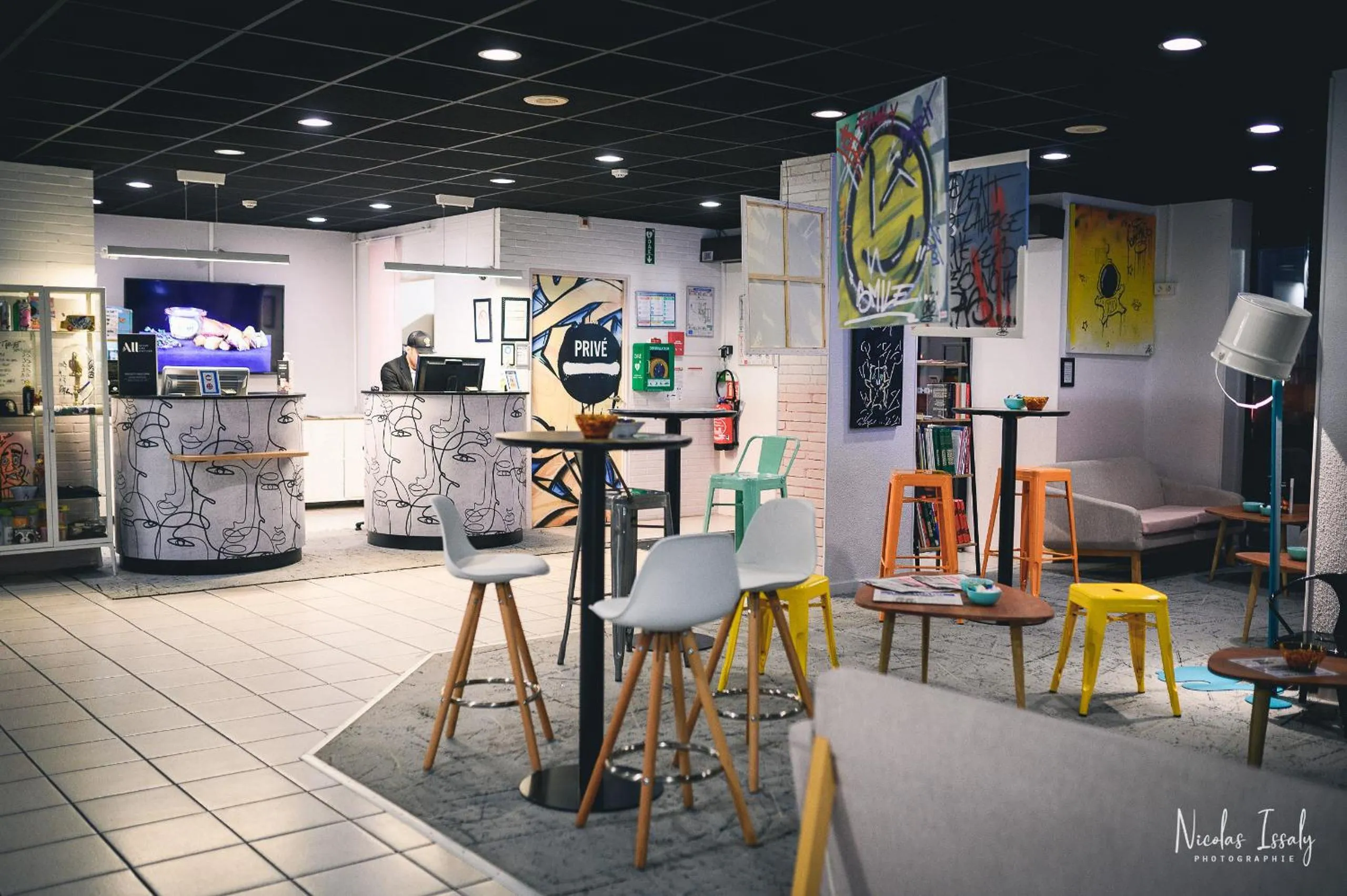 Lobby or reception in Ibis Styles Toulouse Centre Canal du Midi