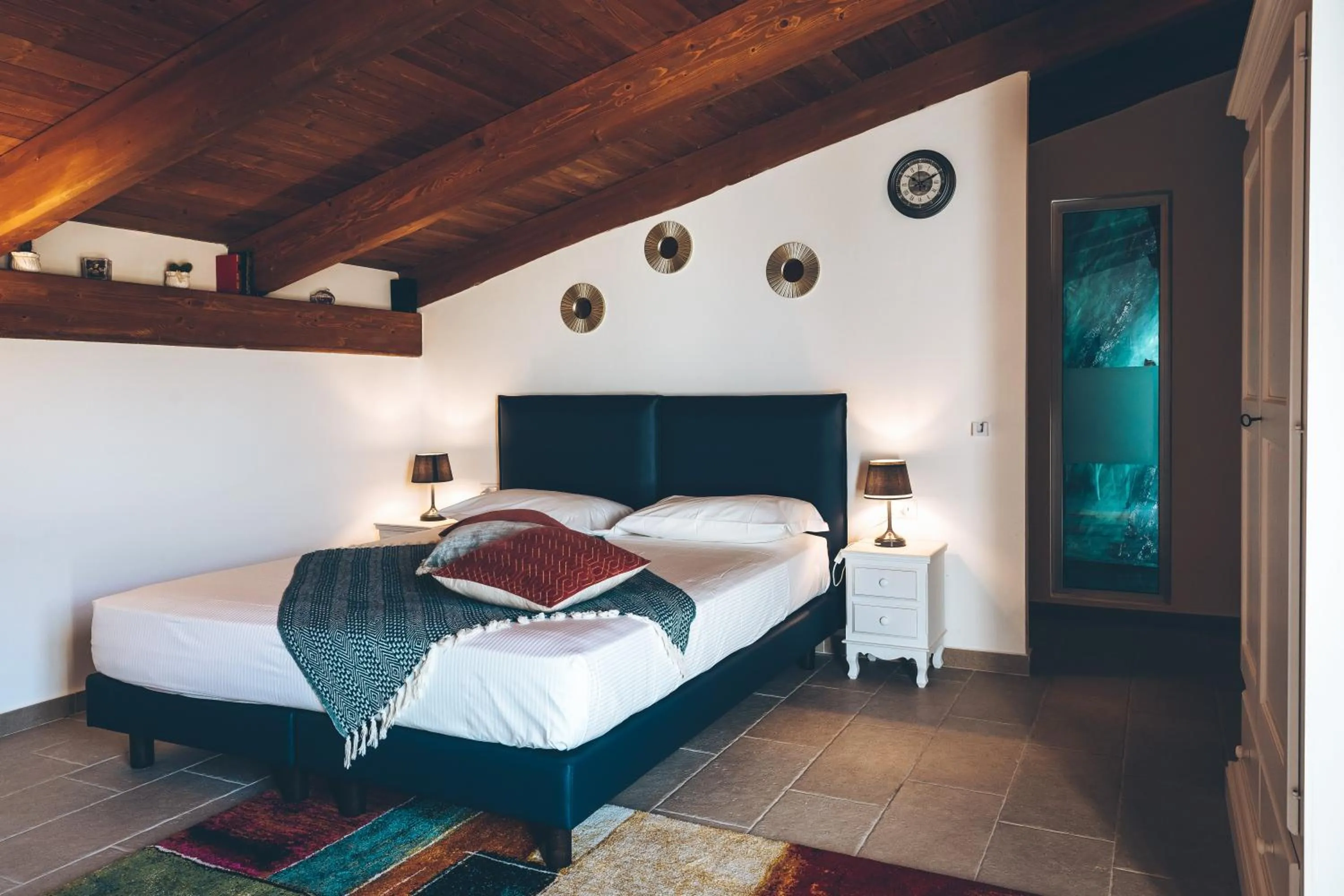 Bed in Antica Villa Colonica