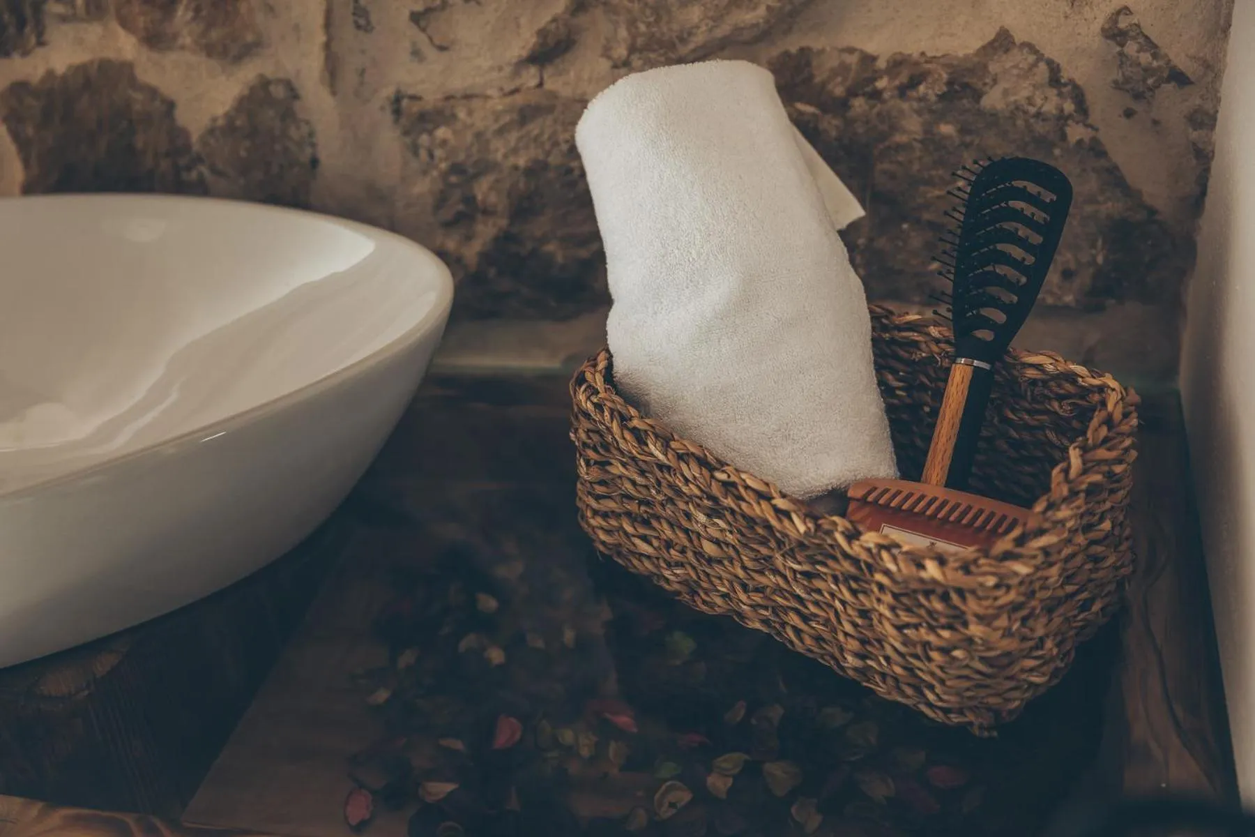 Bathroom in Antica Villa Colonica
