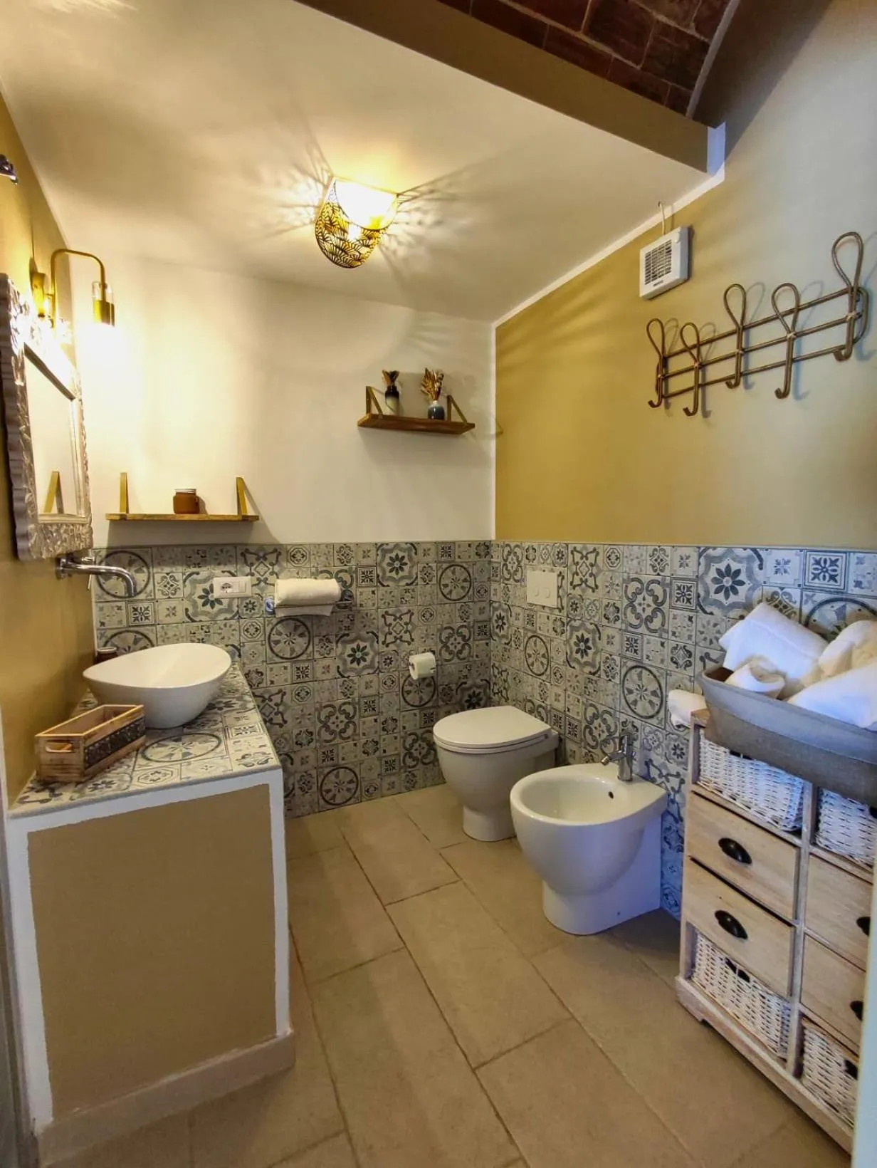 Bathroom in Antica Villa Colonica