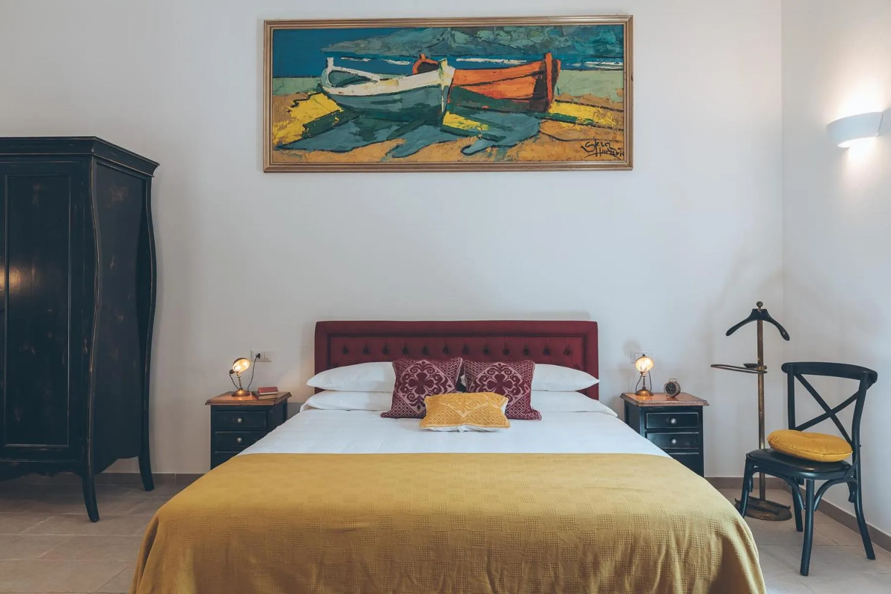 Bed in Antica Villa Colonica