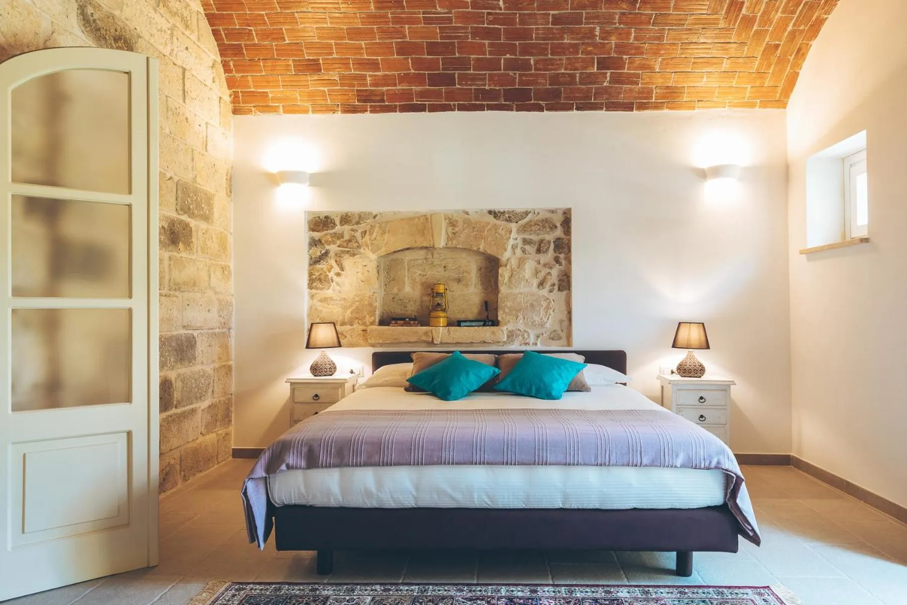 Bed in Antica Villa Colonica