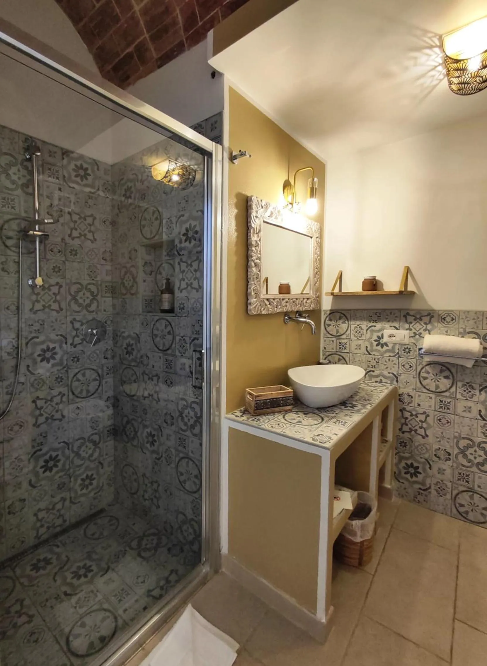 Bathroom in Antica Villa Colonica