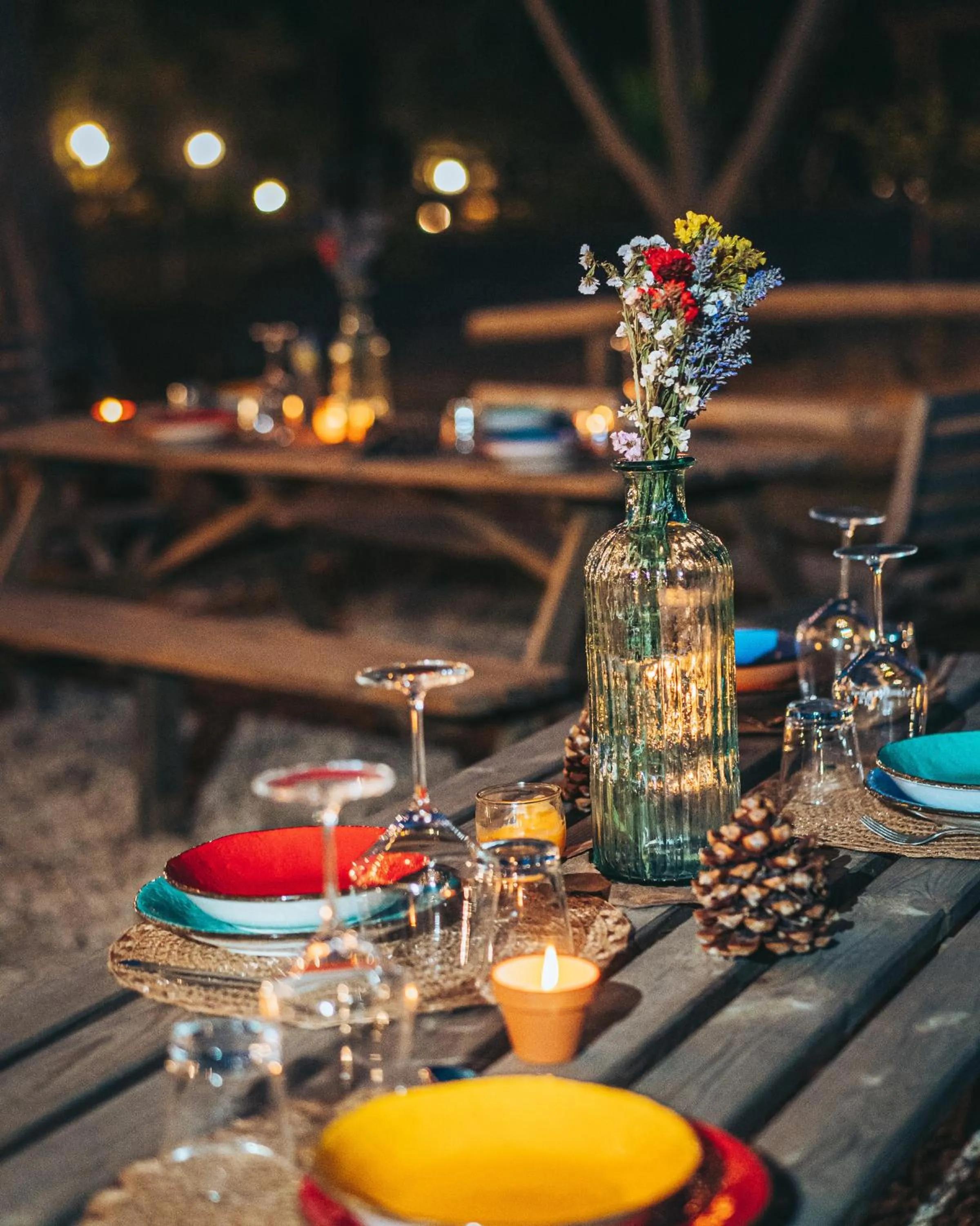 Night in Antica Villa Colonica