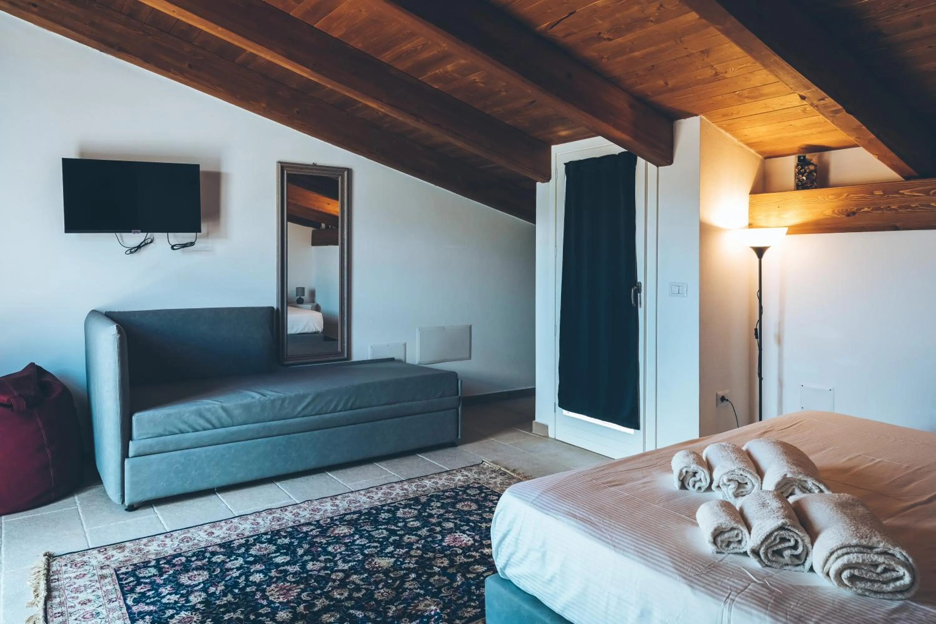 Bed in Antica Villa Colonica