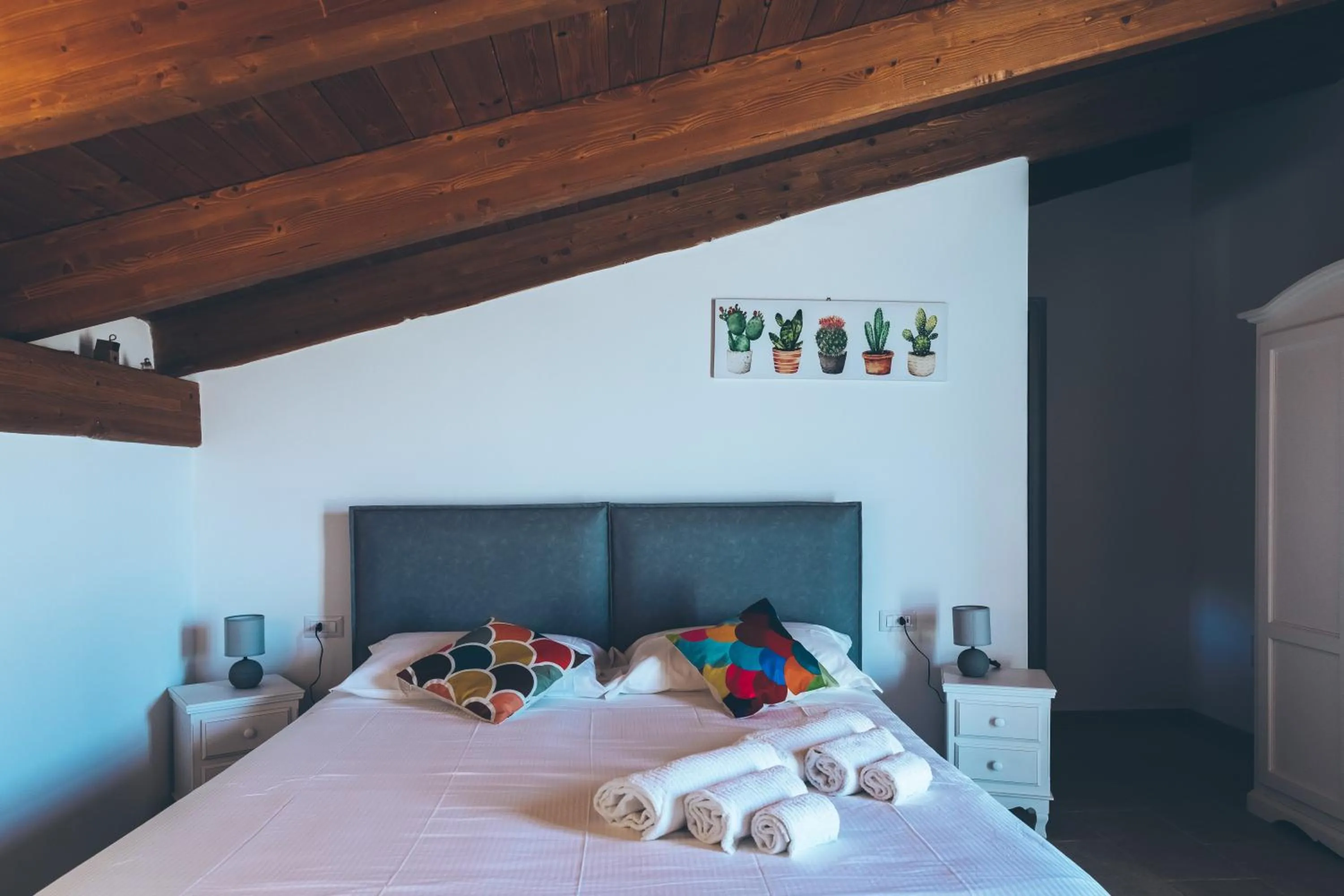 Bed in Antica Villa Colonica