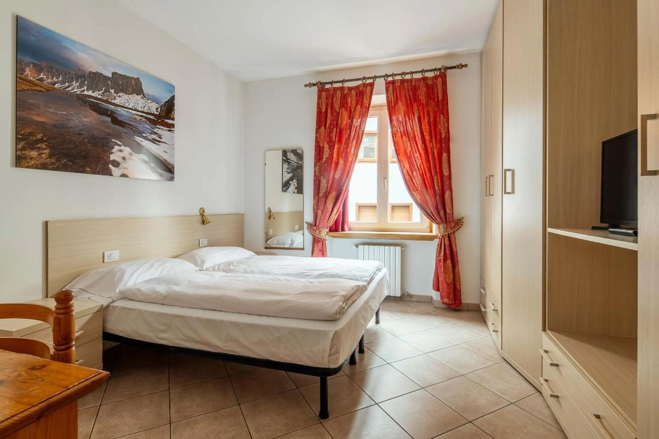 Bedroom, Bed in Hotel Aquila