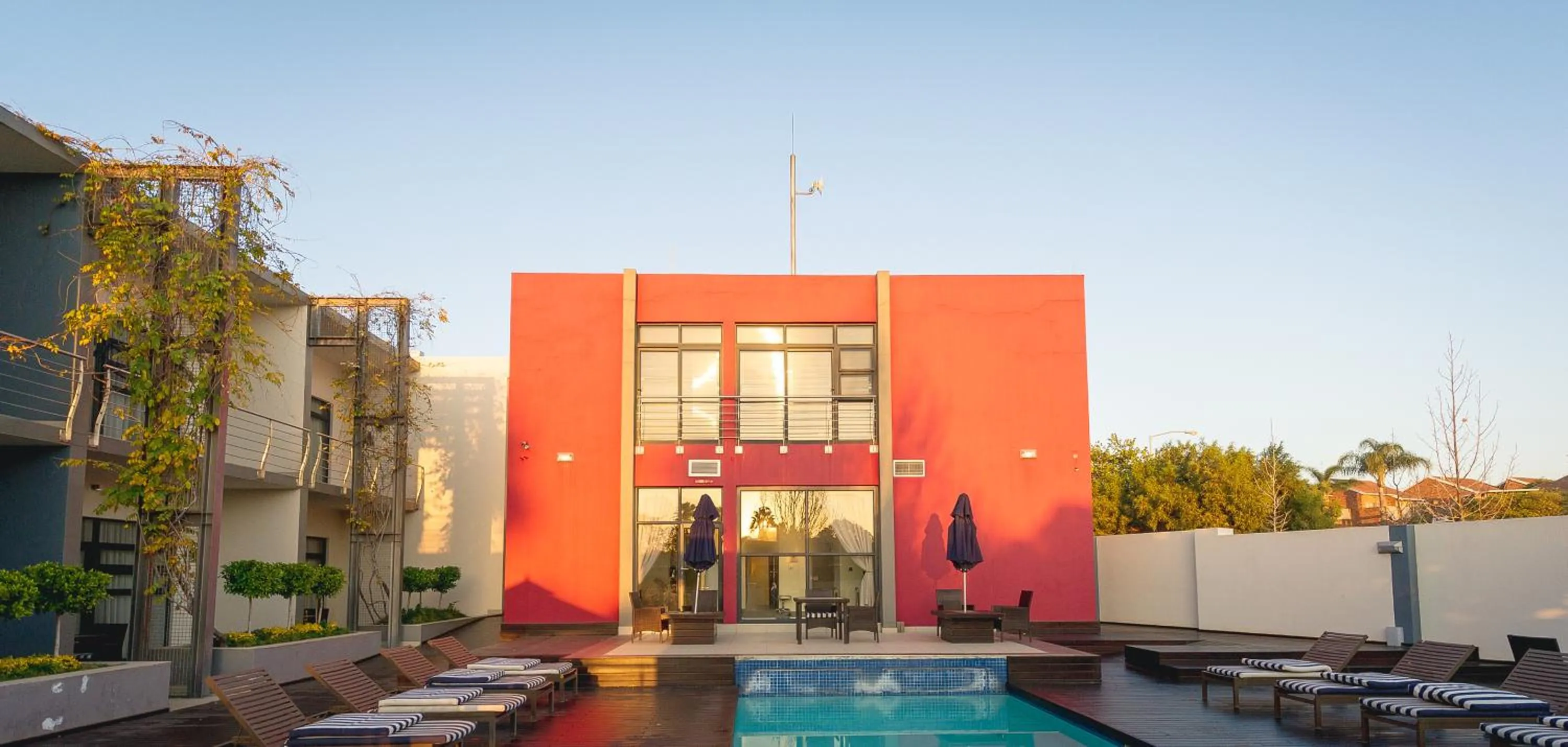 Patio in Blue Diamond Boutique Hotel