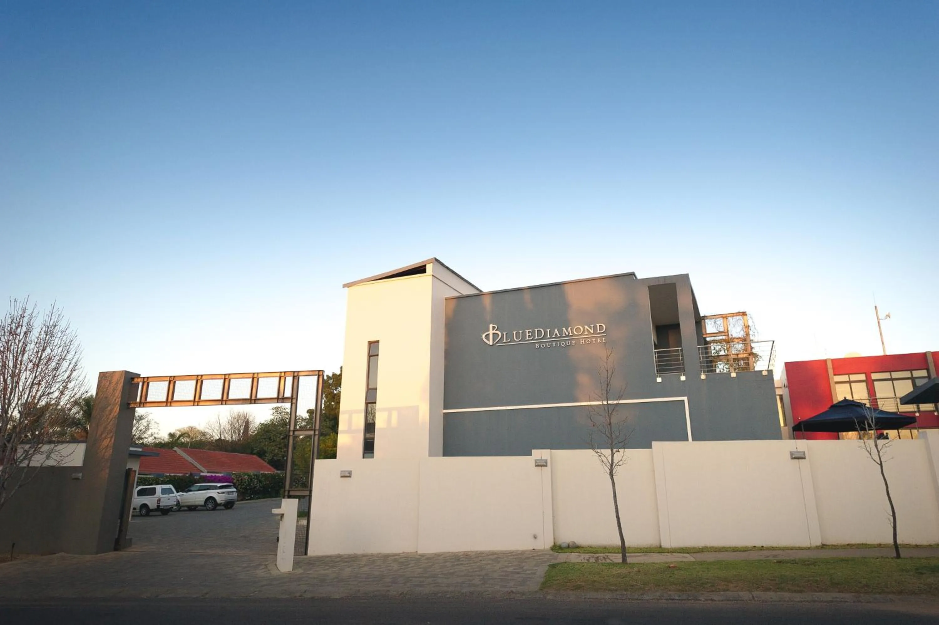Facade/entrance in Blue Diamond Boutique Hotel