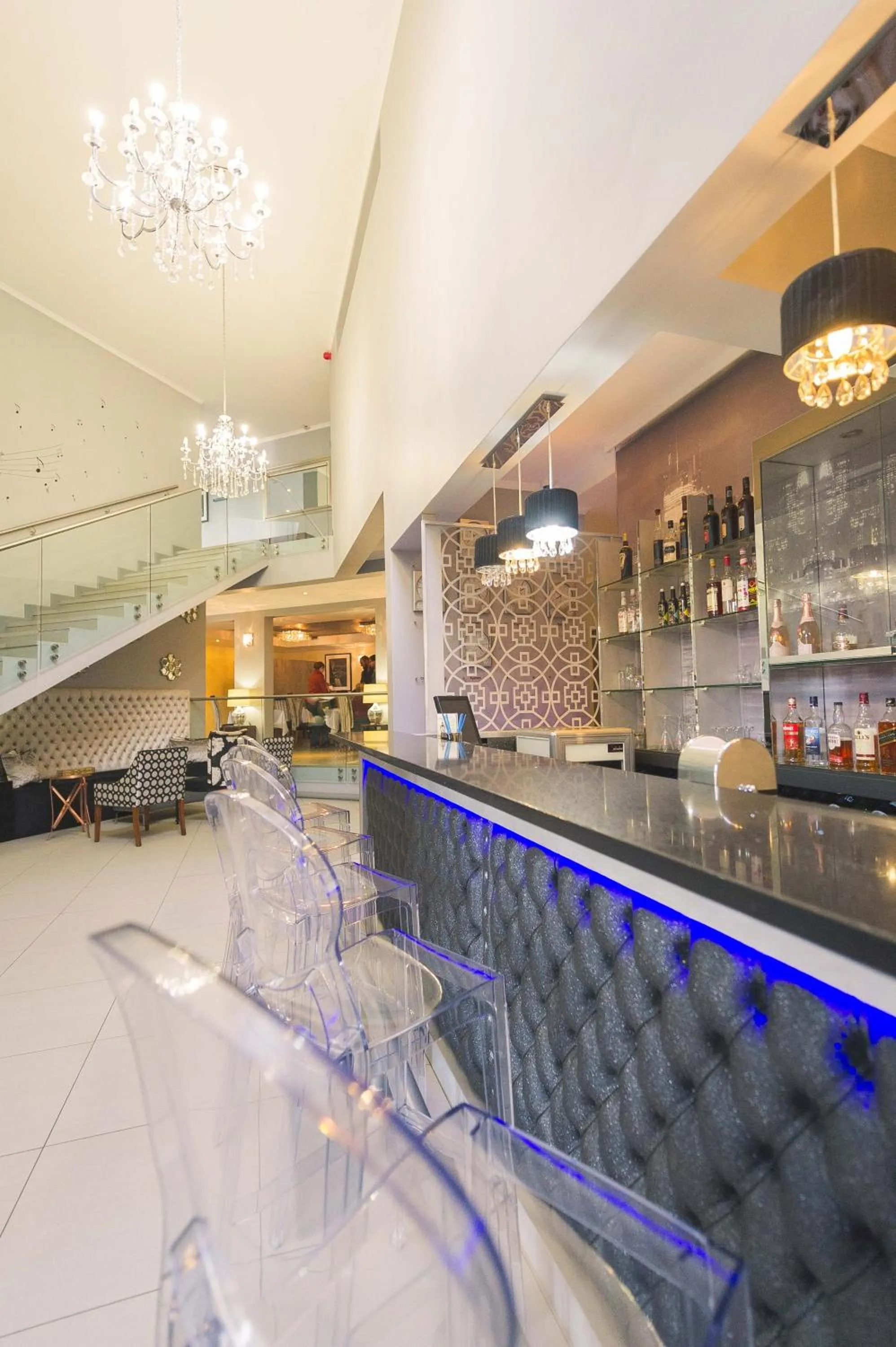 Lounge or bar in Blue Diamond Boutique Hotel