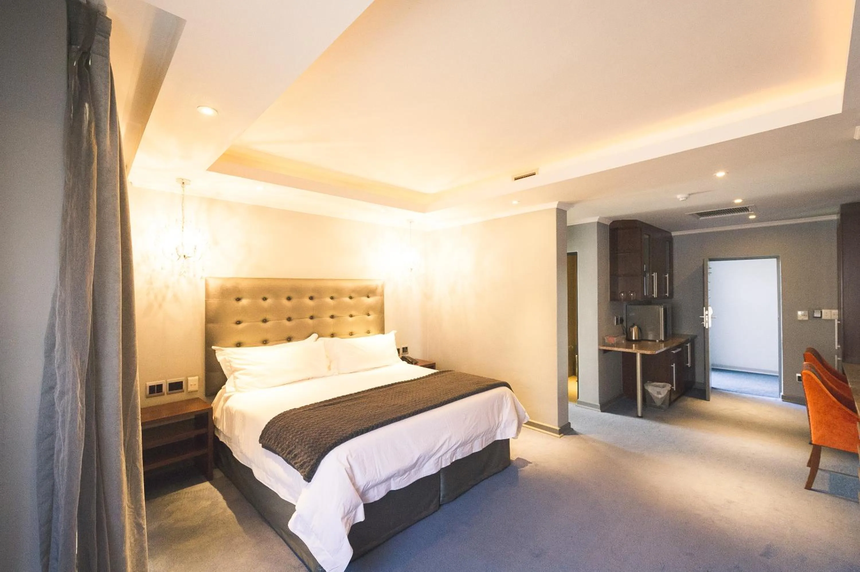 Coffee/tea facilities, Bed in Blue Diamond Boutique Hotel