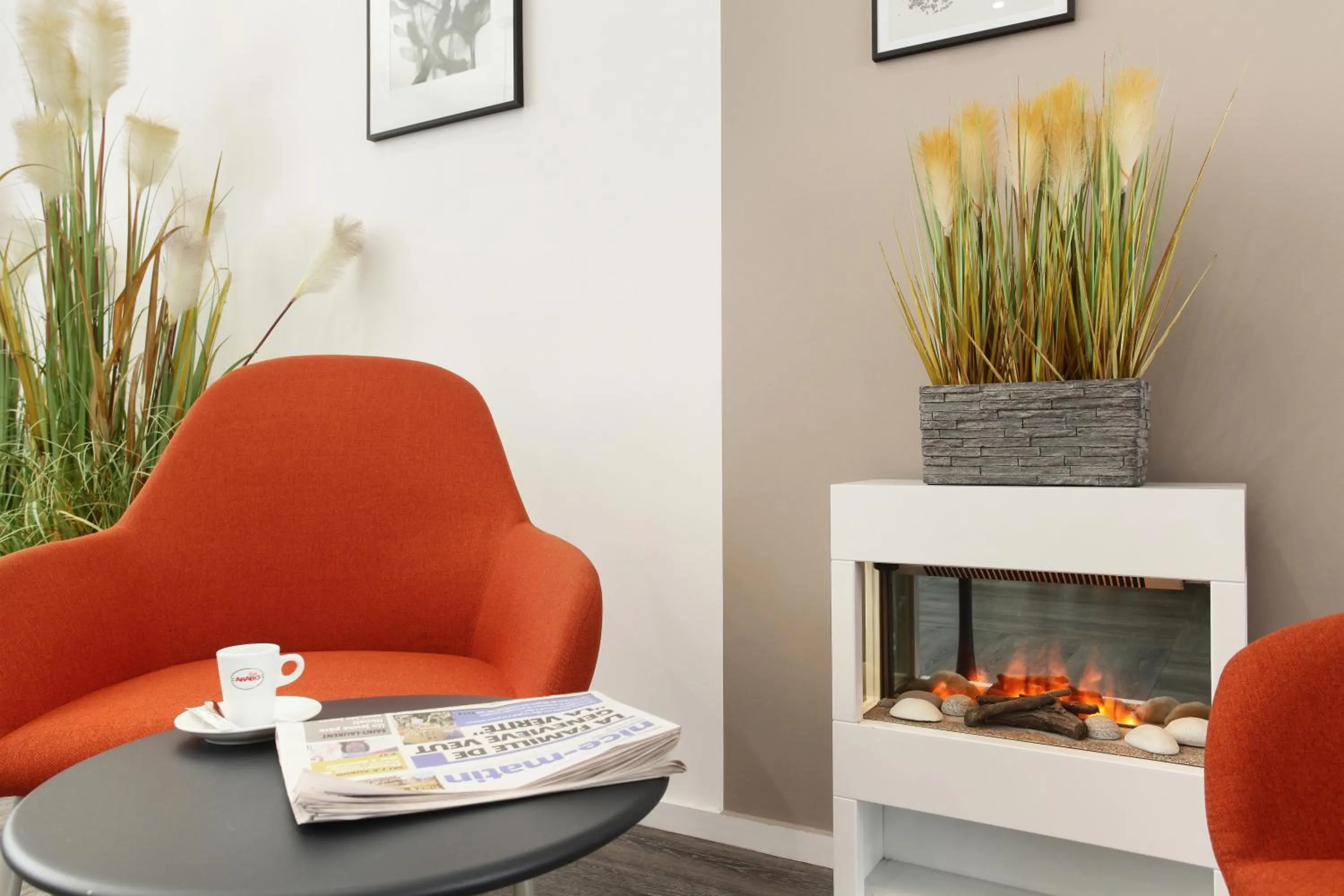 Living room in Hôtel Alcôve Nice