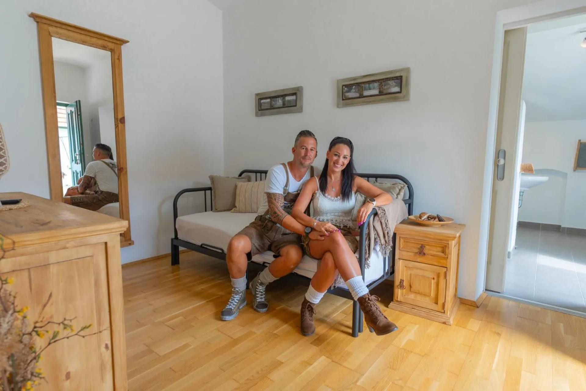 Photo of the whole room, Bed in Winzerhof Küssler - Weinviertel