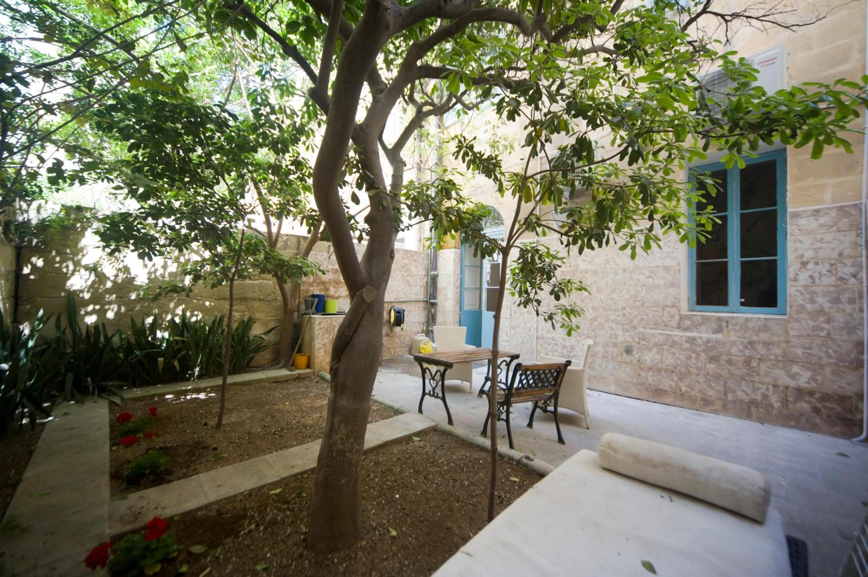 Patio in The Maltese Sun