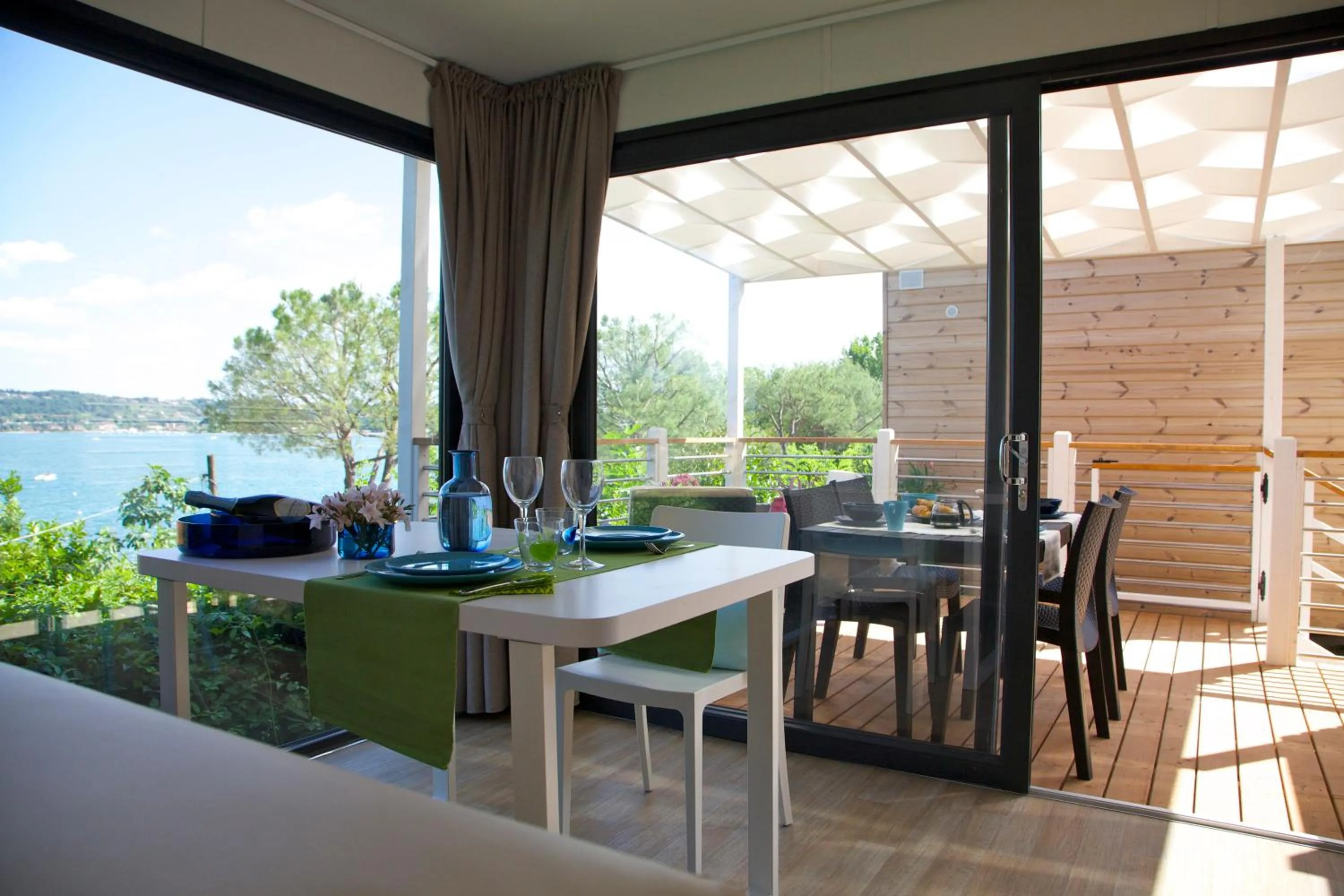 Dining area in Campeggio Europa Silvella