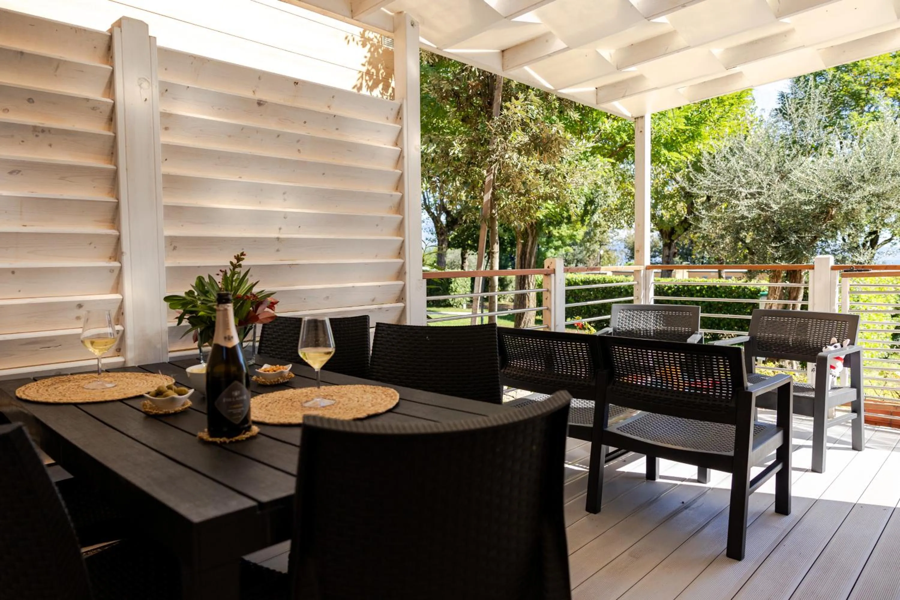 Balcony/Terrace in Campeggio Europa Silvella