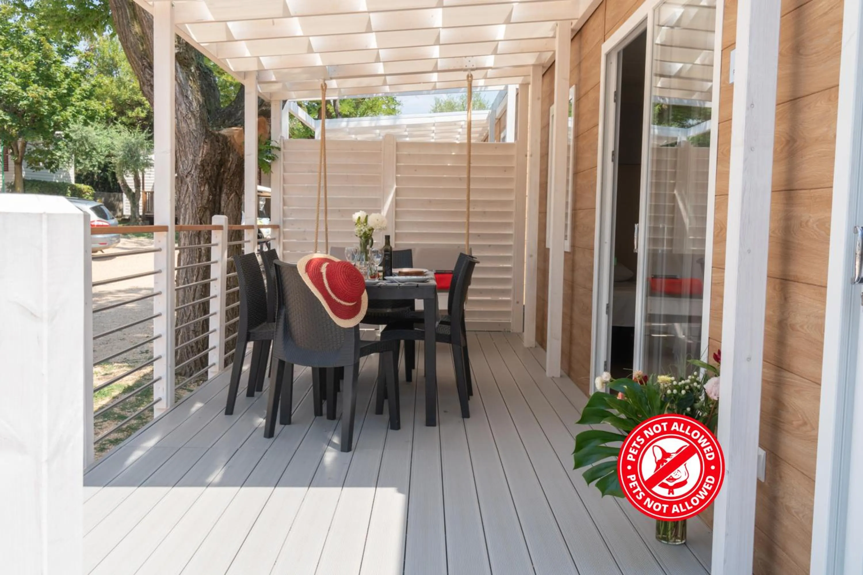 Balcony/Terrace in Campeggio Europa Silvella