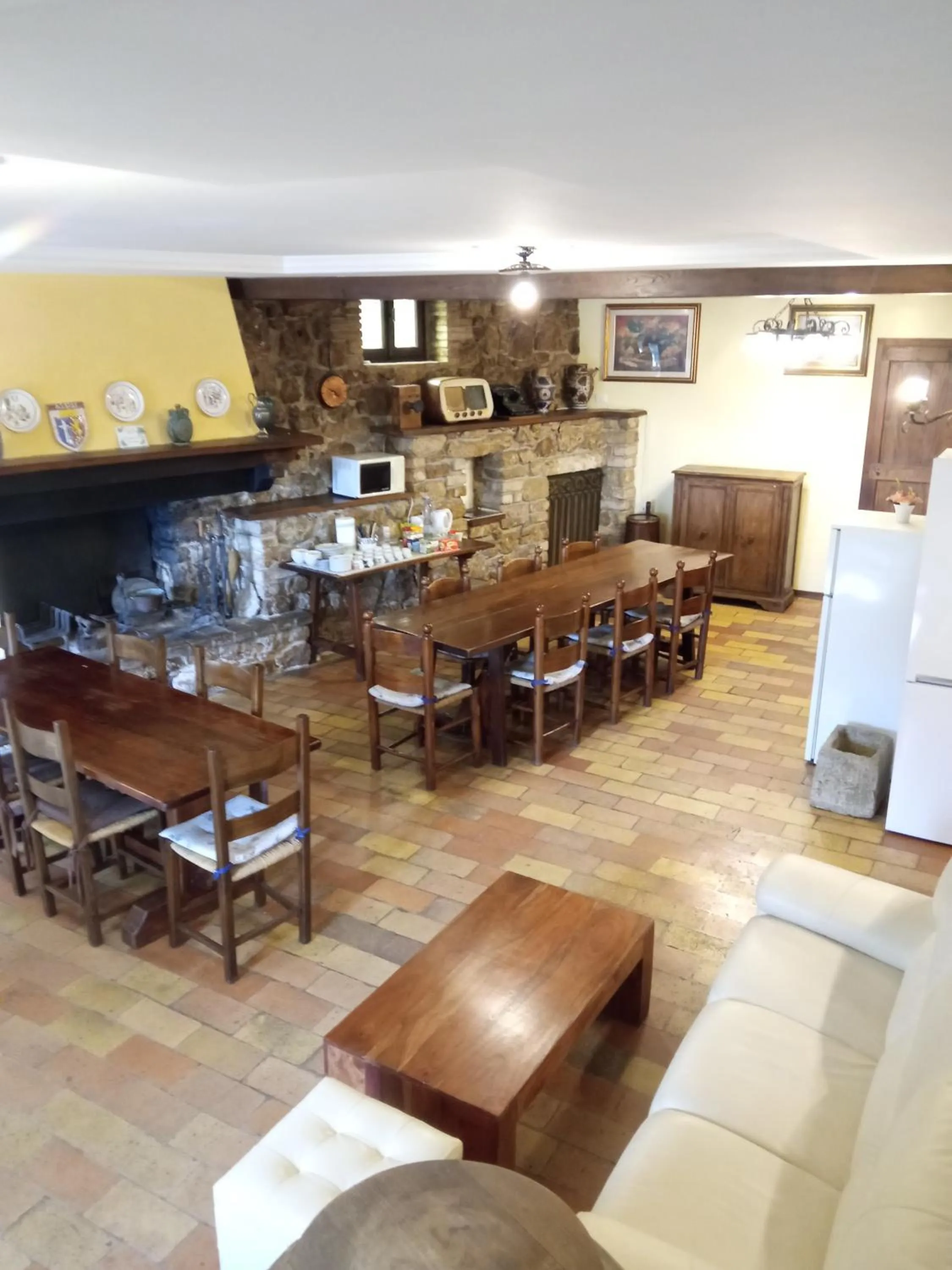 Living room in All'Ombra di San Damiano