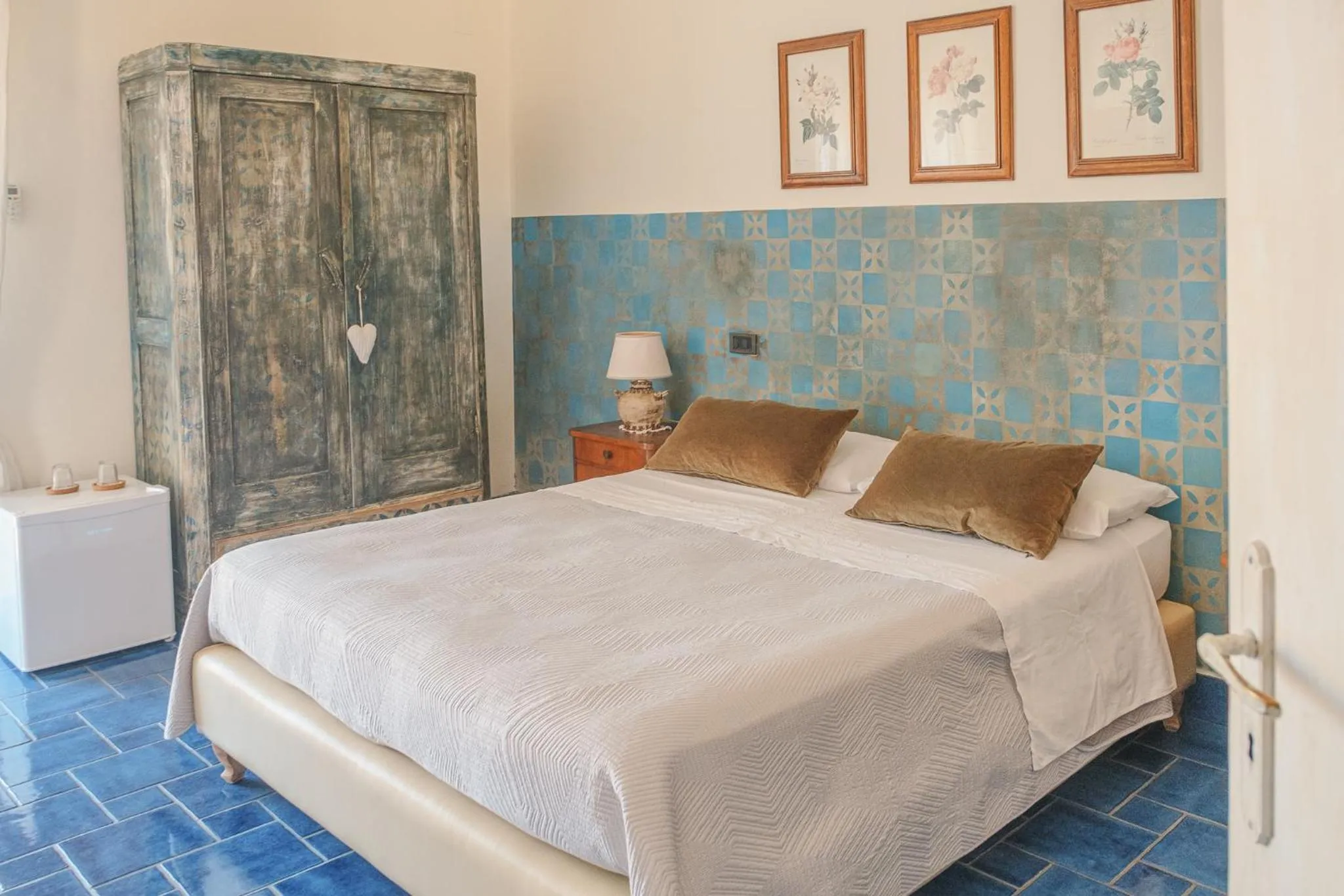 Bed in La casa nel borgo