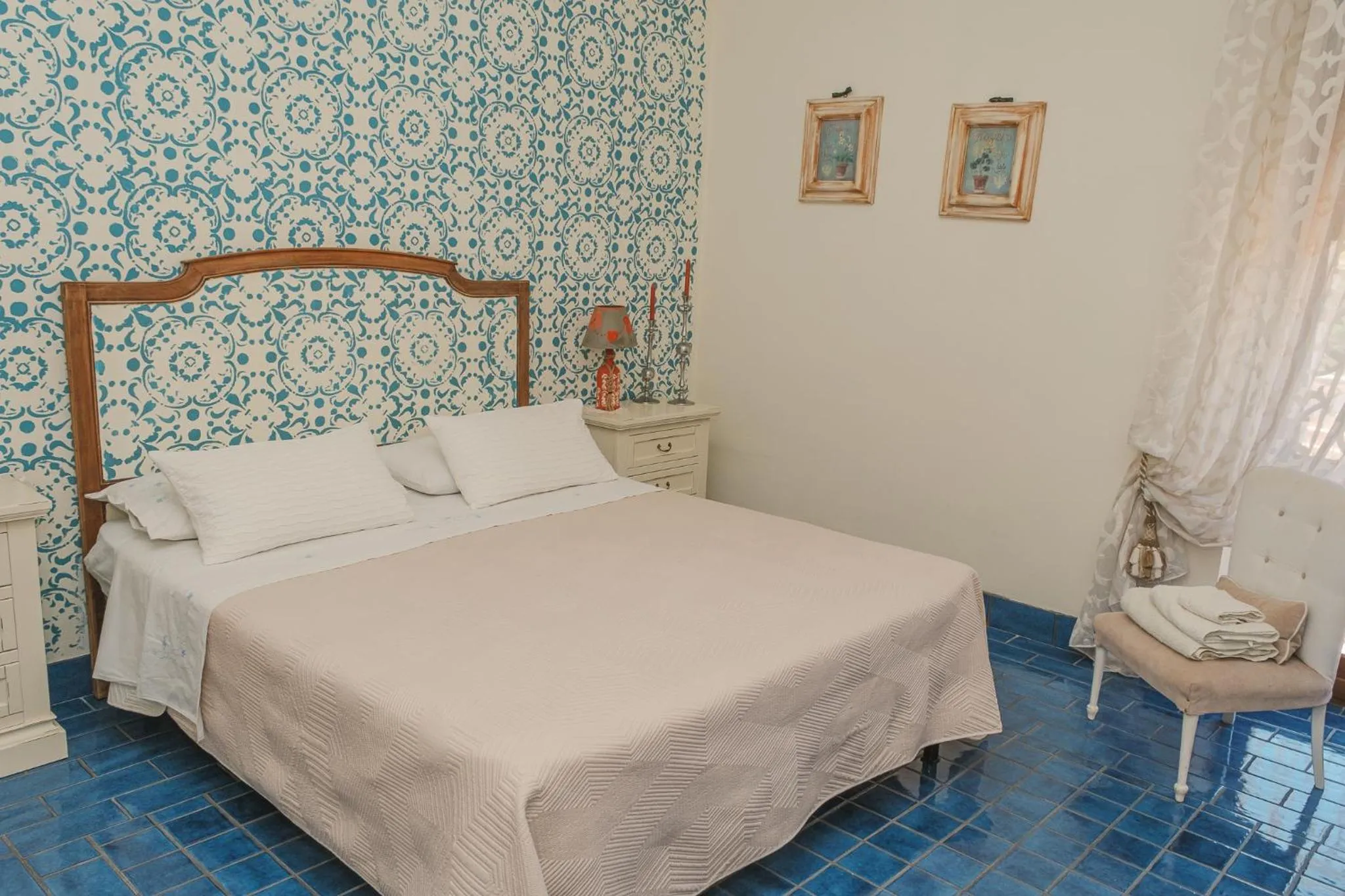 Bed in La casa nel borgo