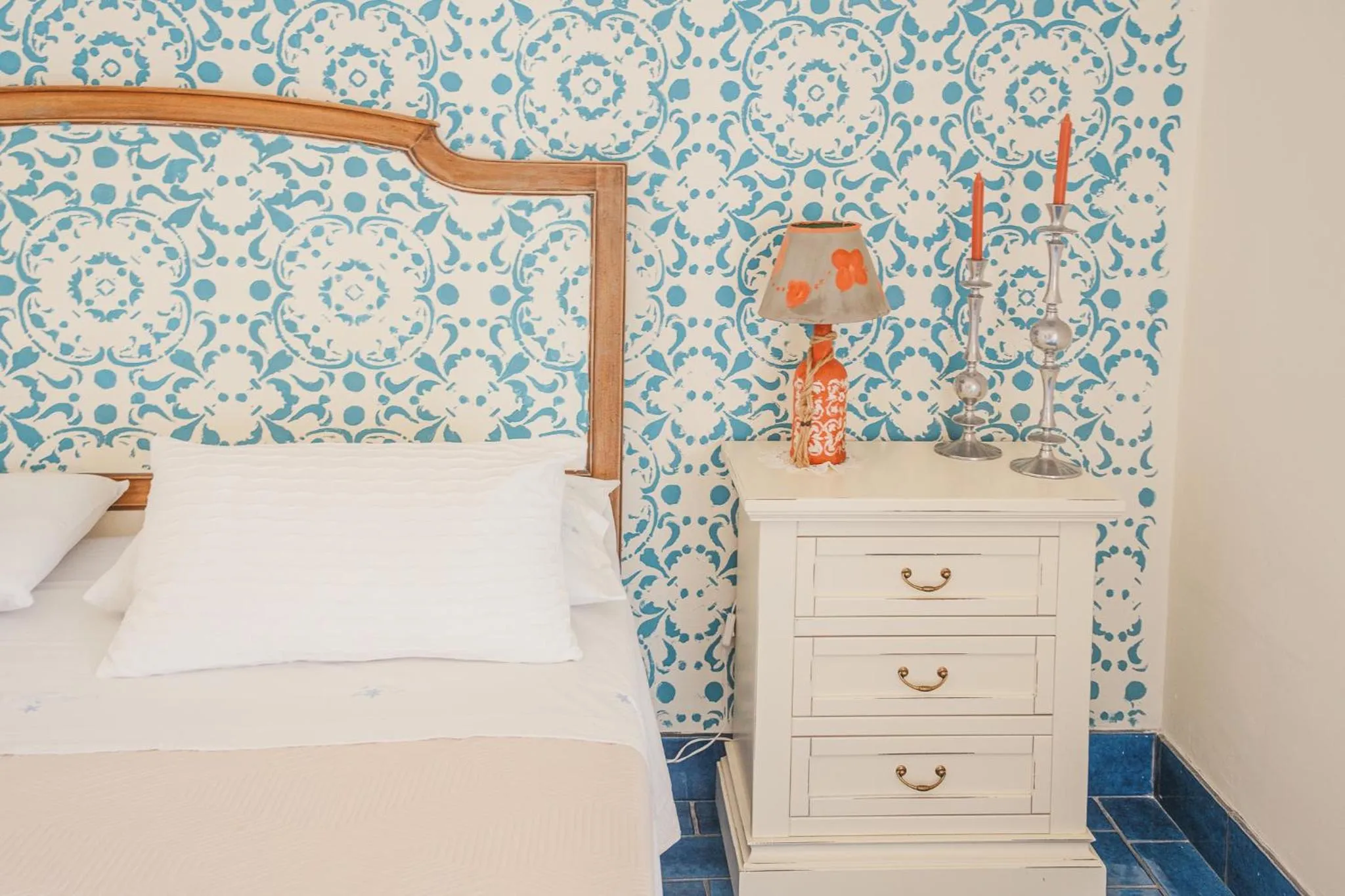 Bed in La casa nel borgo