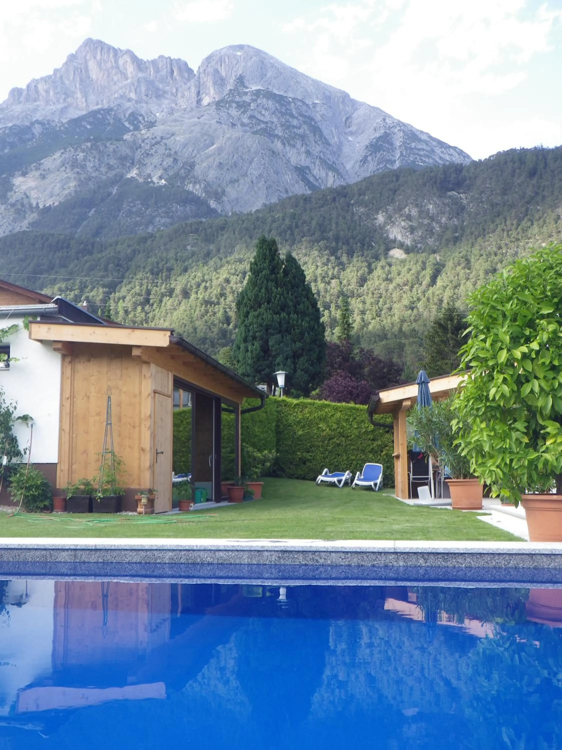 Open Air Bath in Haus Thomas