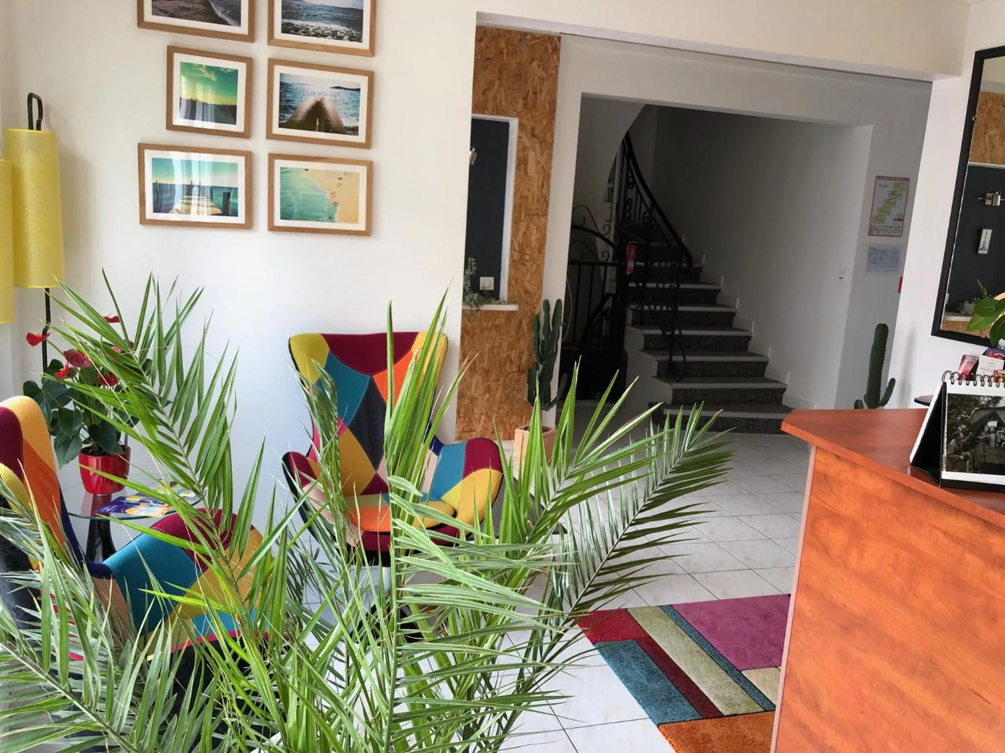 Lobby or reception in Cit'Hotel Atlantis