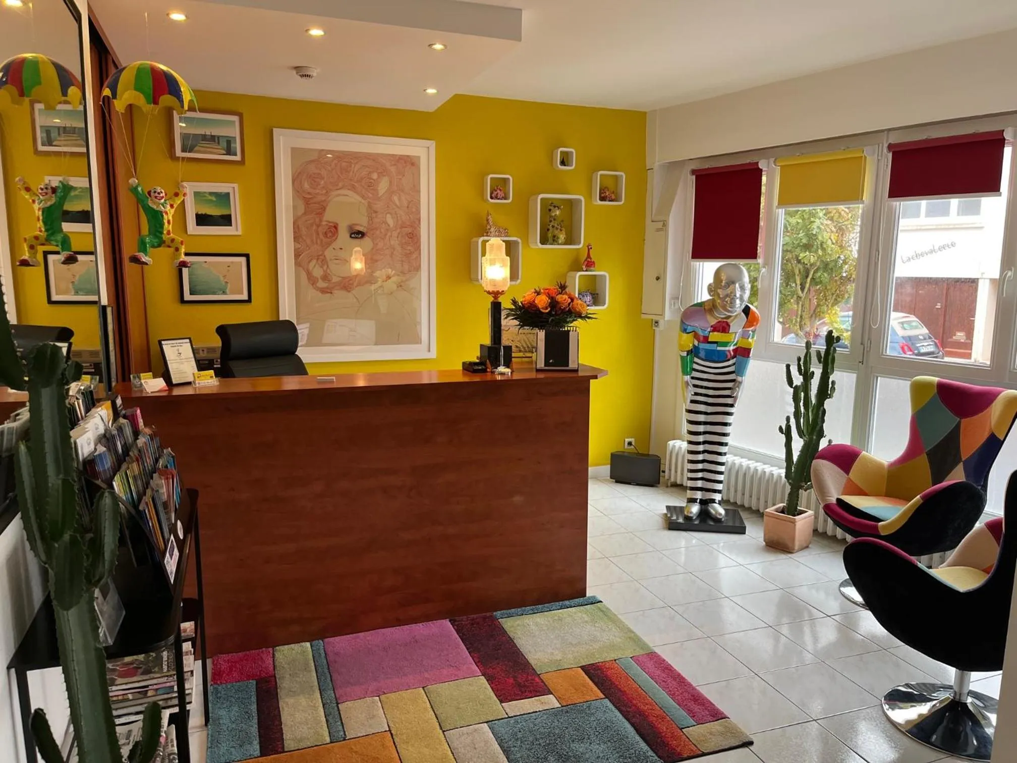 Lobby or reception in Cit'Hotel Atlantis