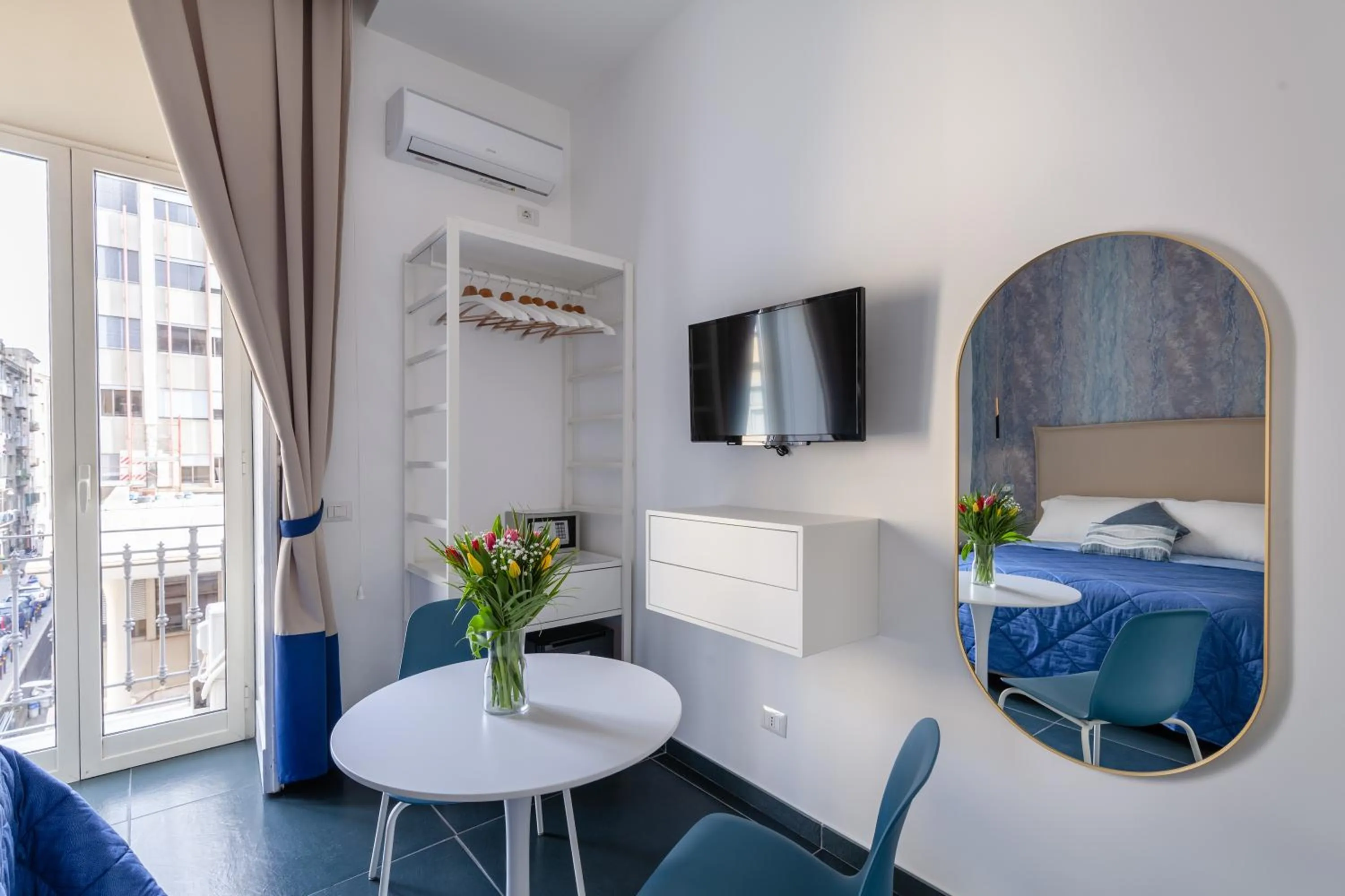 Photo of the whole room, Bed in I Canestrari