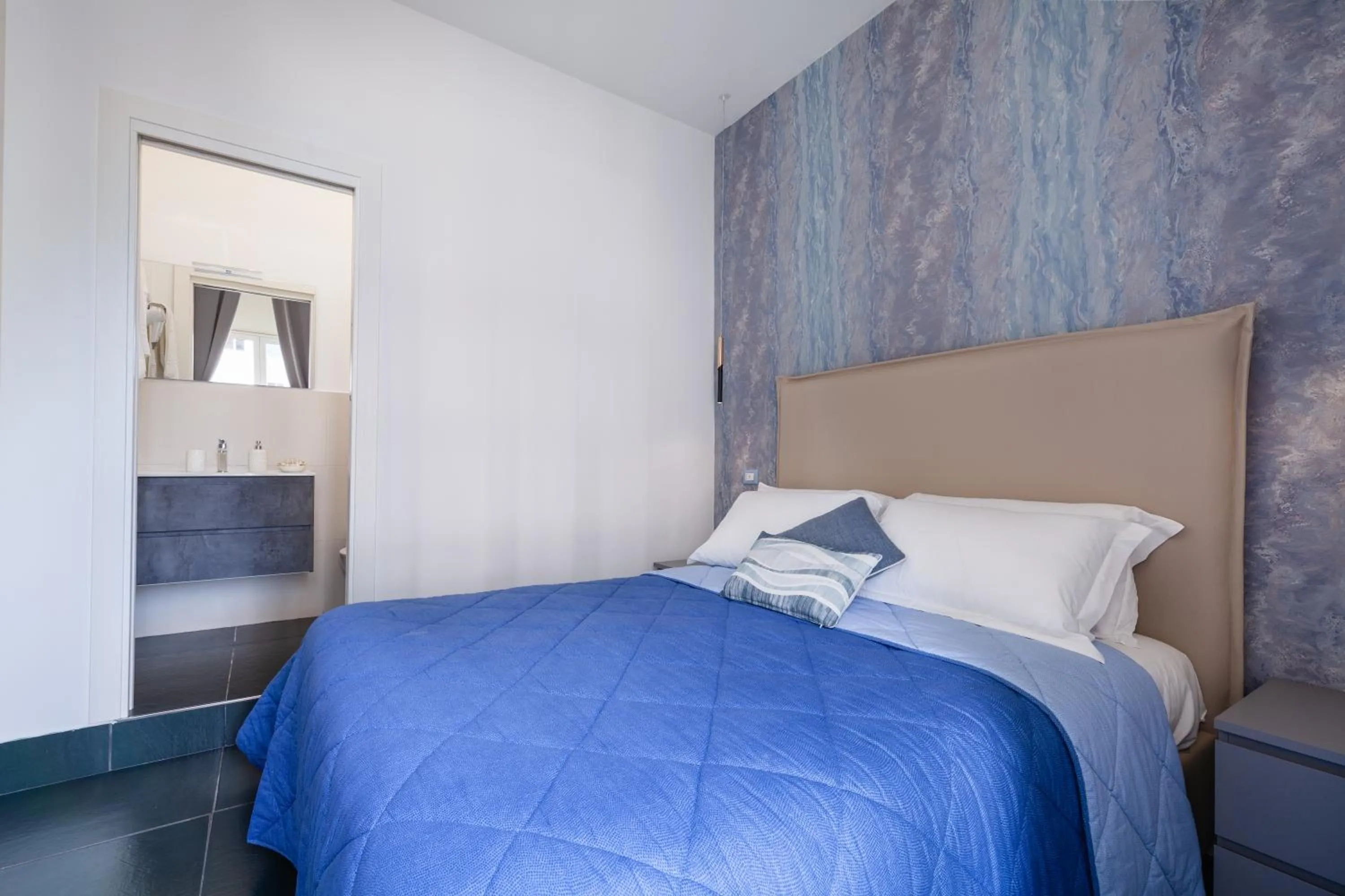 Bedroom, Bed in I Canestrari