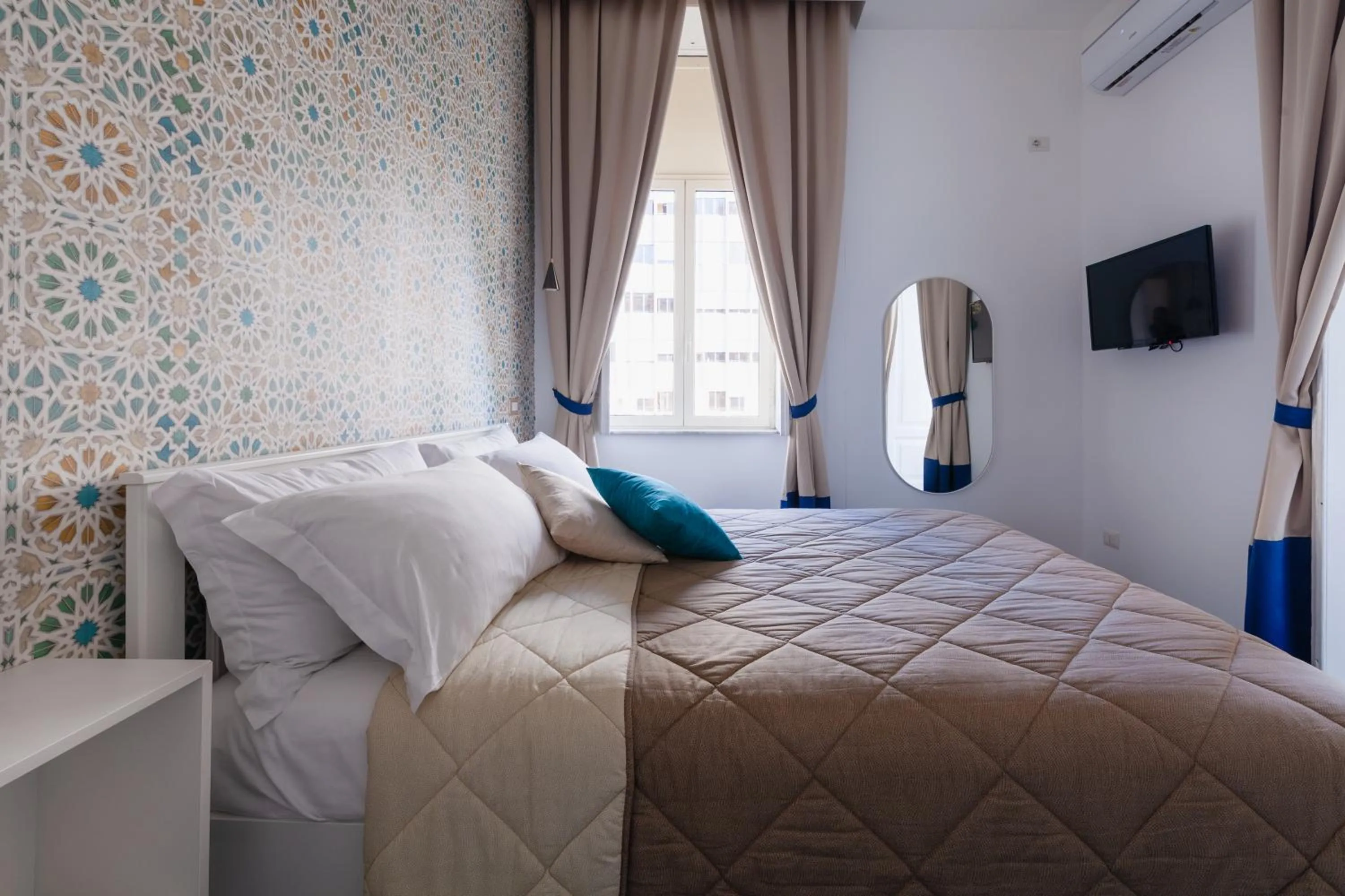 Photo of the whole room, Bed in I Canestrari