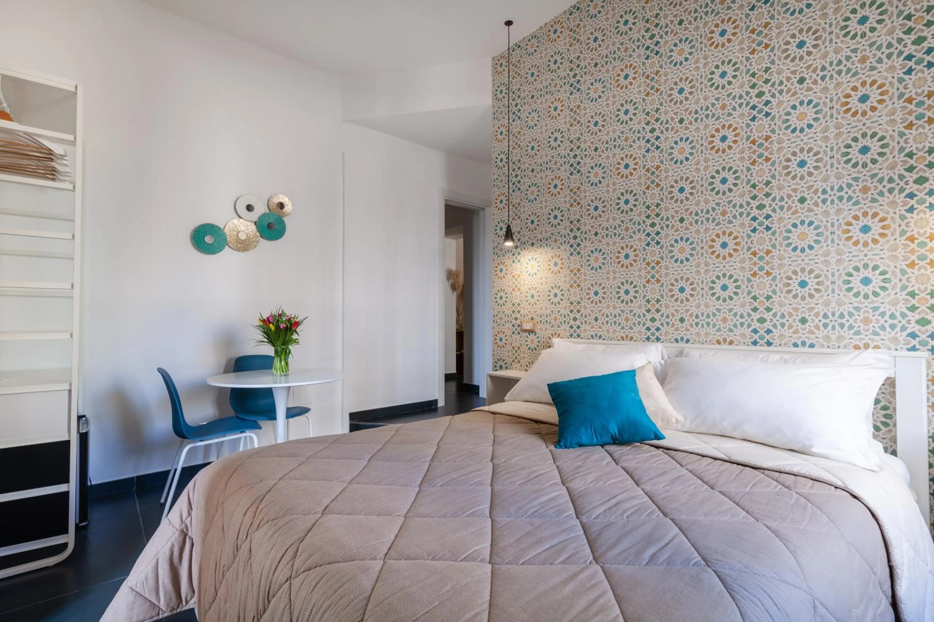 Photo of the whole room, Bed in I Canestrari