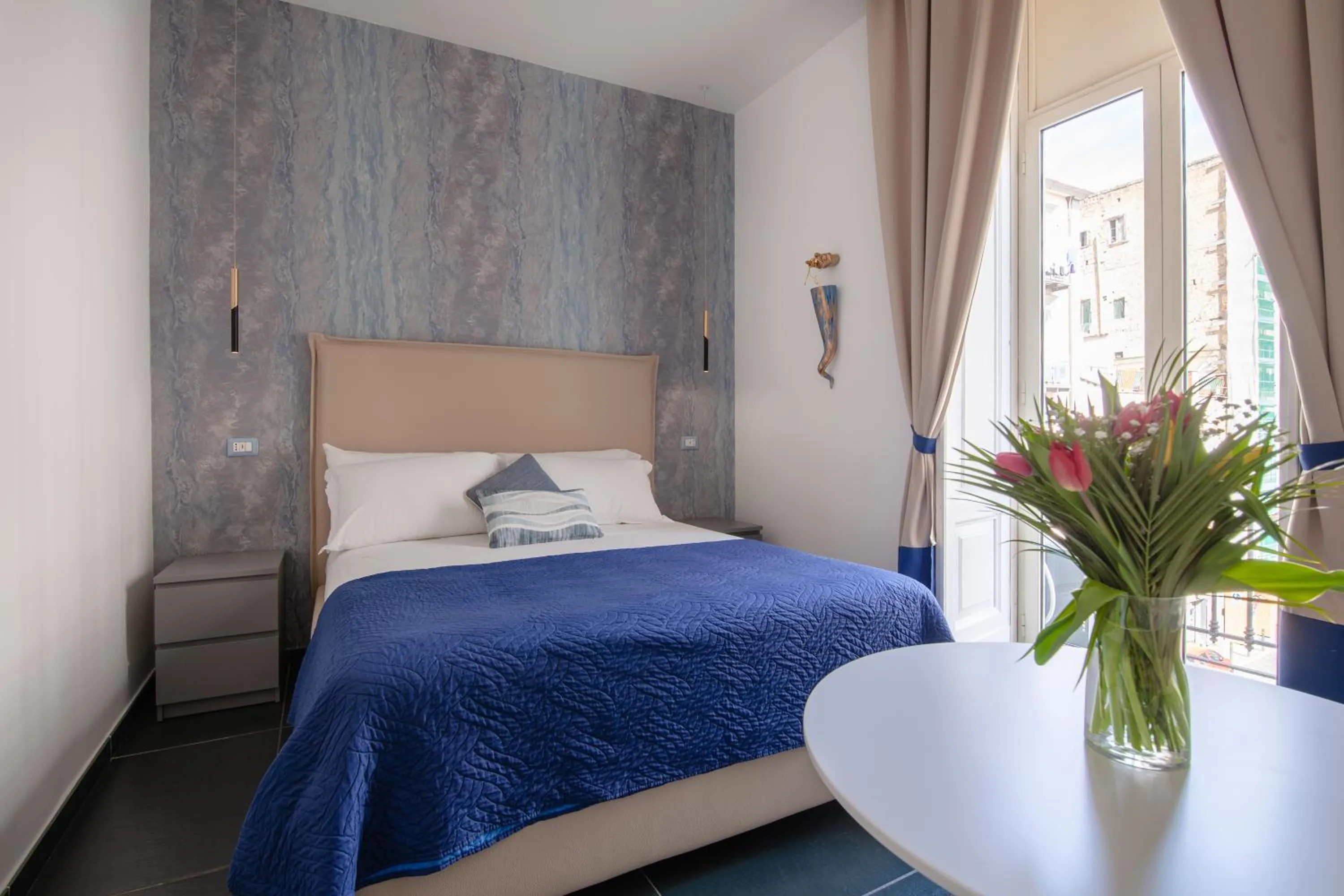 Bedroom, Bed in I Canestrari