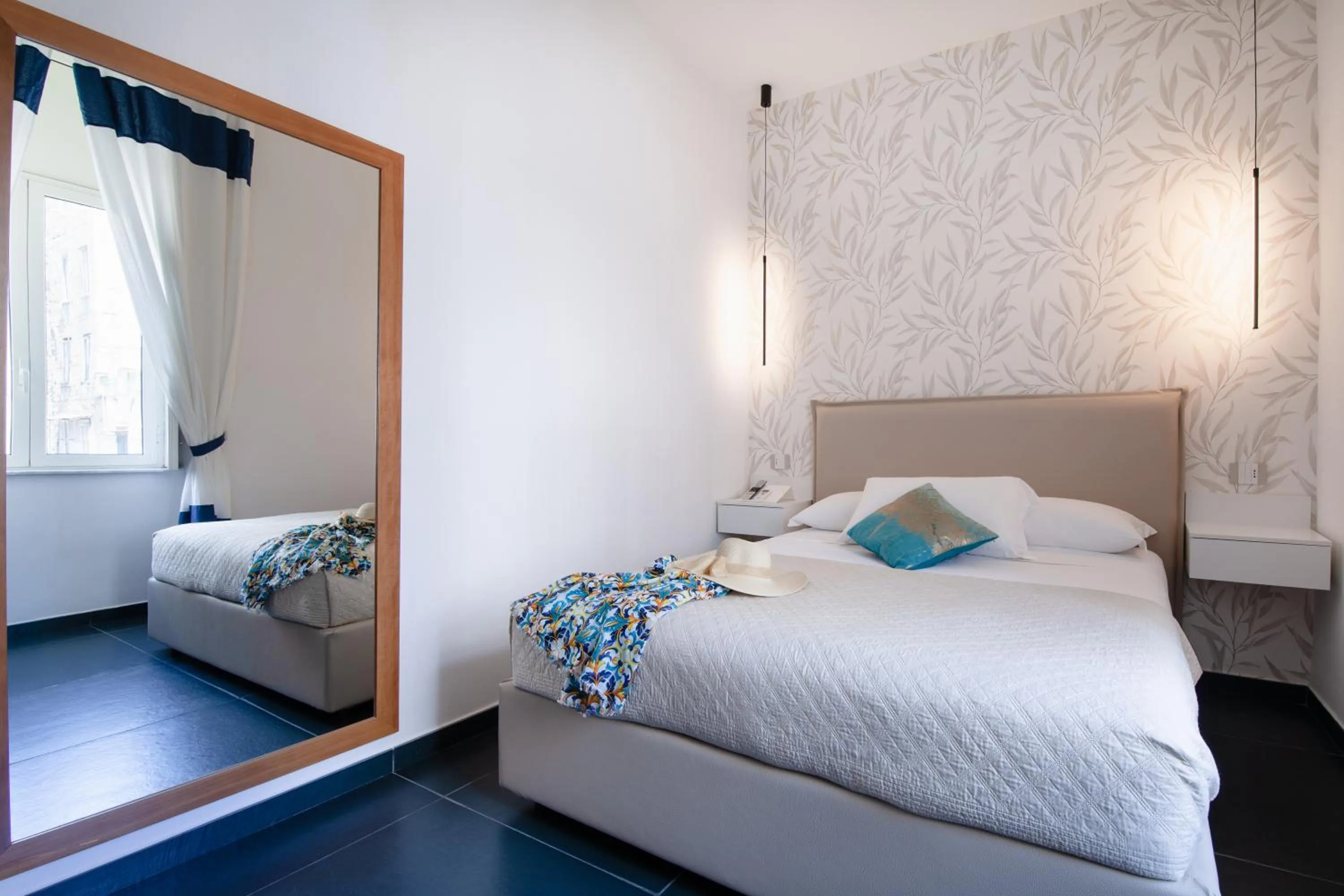 Photo of the whole room, Bed in I Canestrari