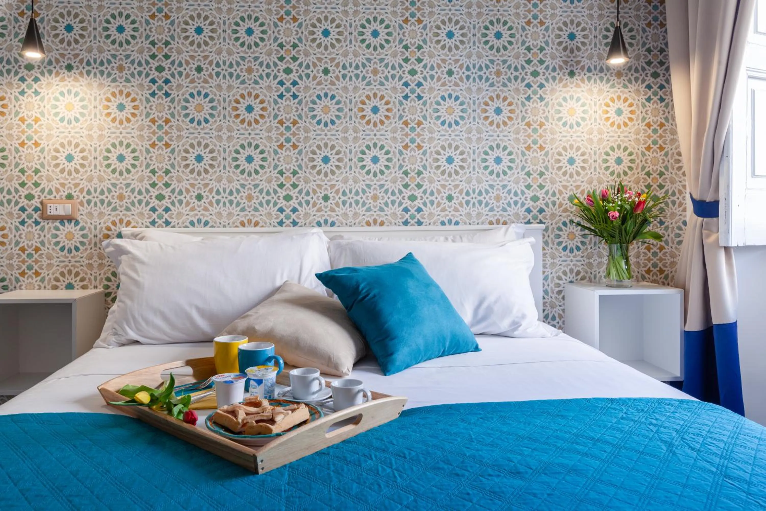 Bedroom, Bed in I Canestrari