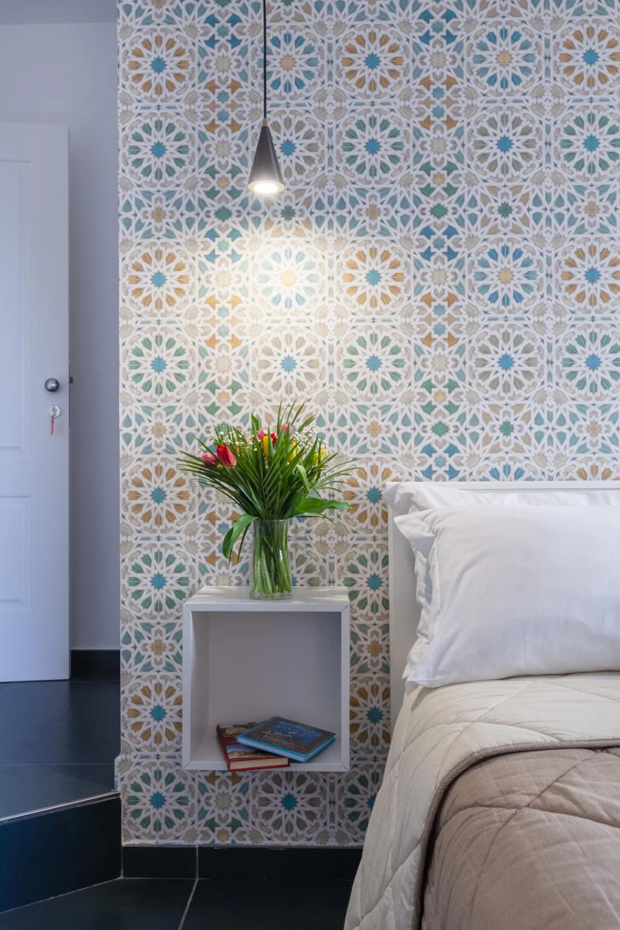 Bedroom, Bed in I Canestrari