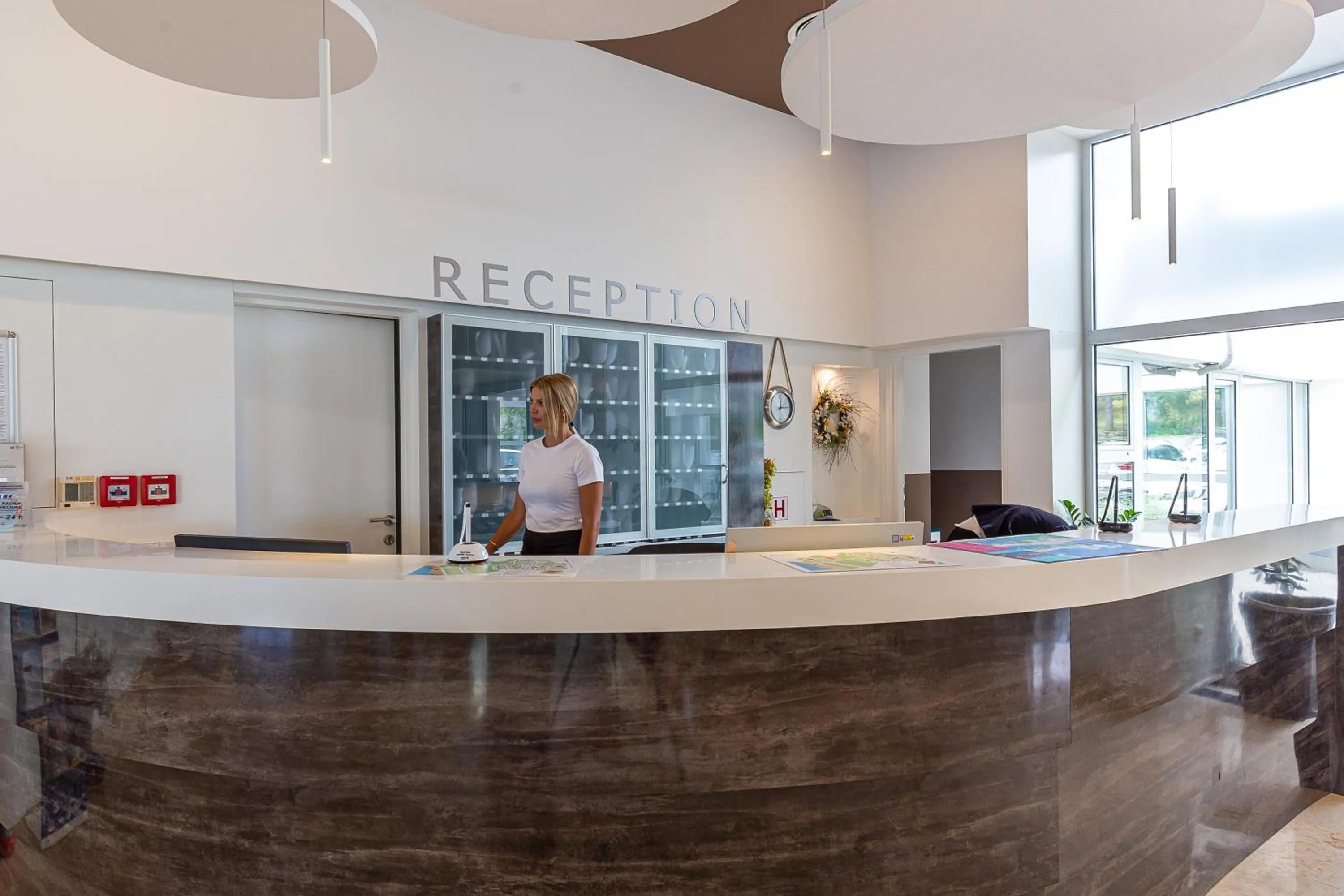 Lobby or reception in Paviljoni Omorika