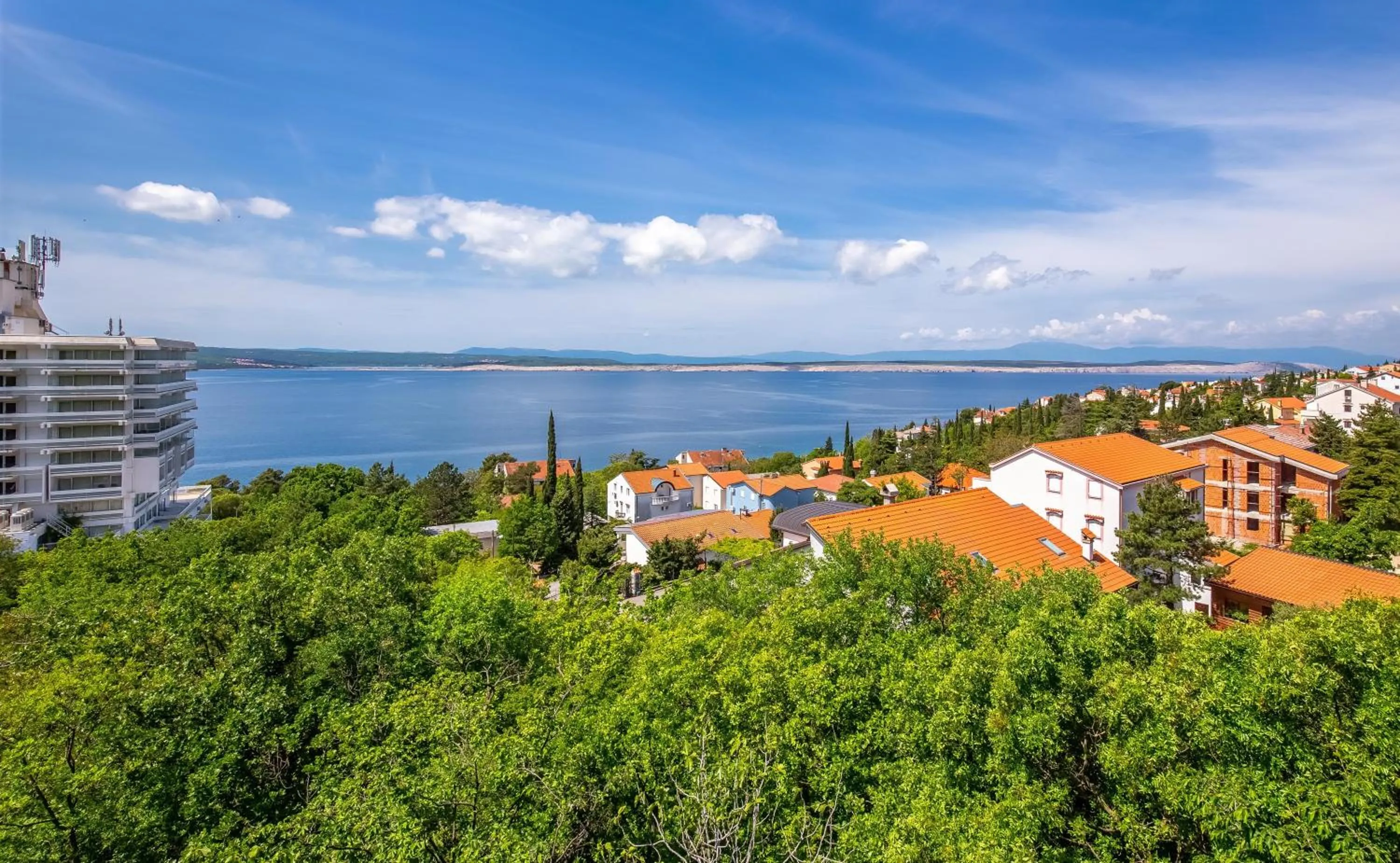 Bird's eye view in Paviljoni Omorika