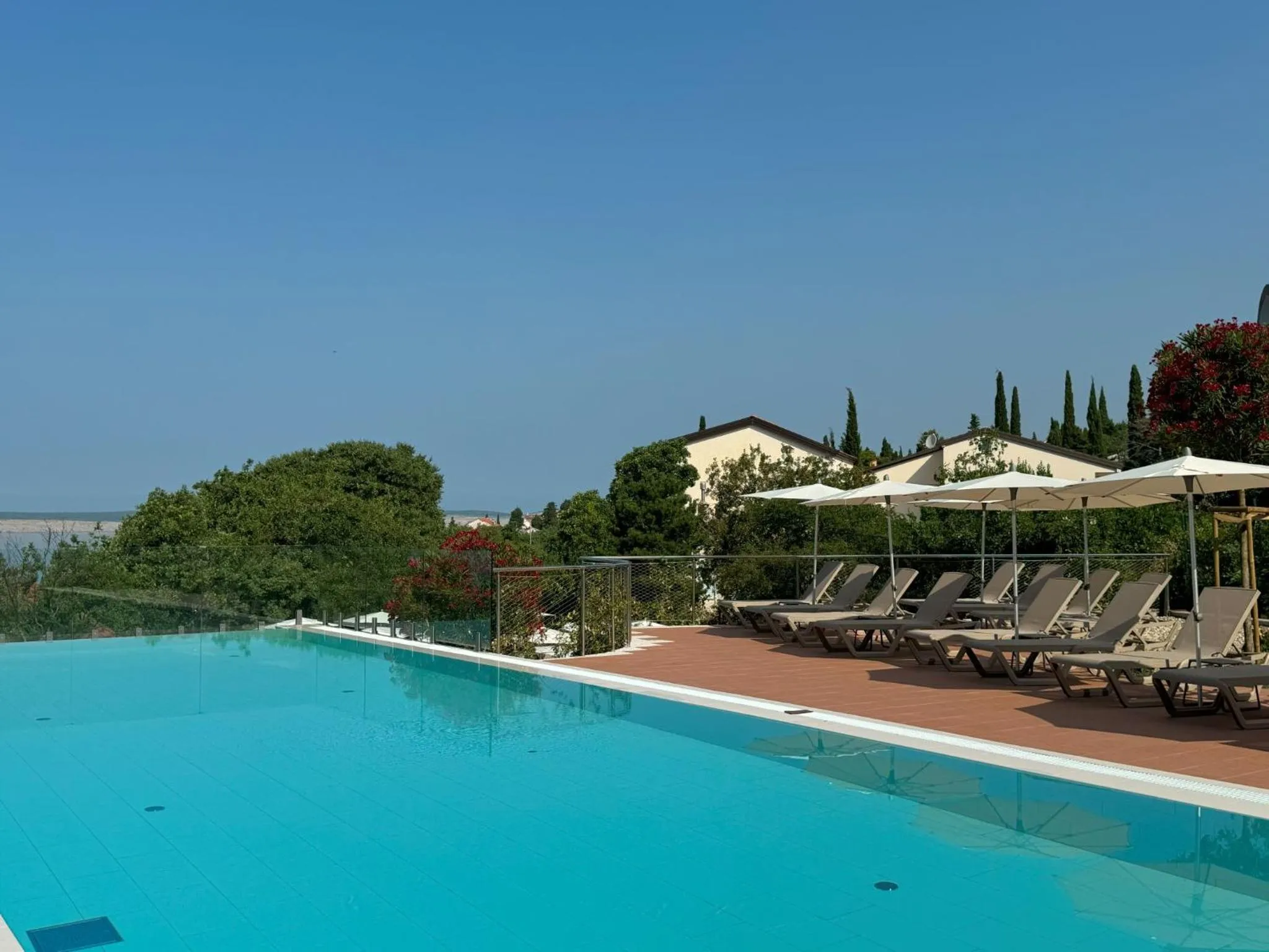 Swimming pool in Paviljoni Omorika