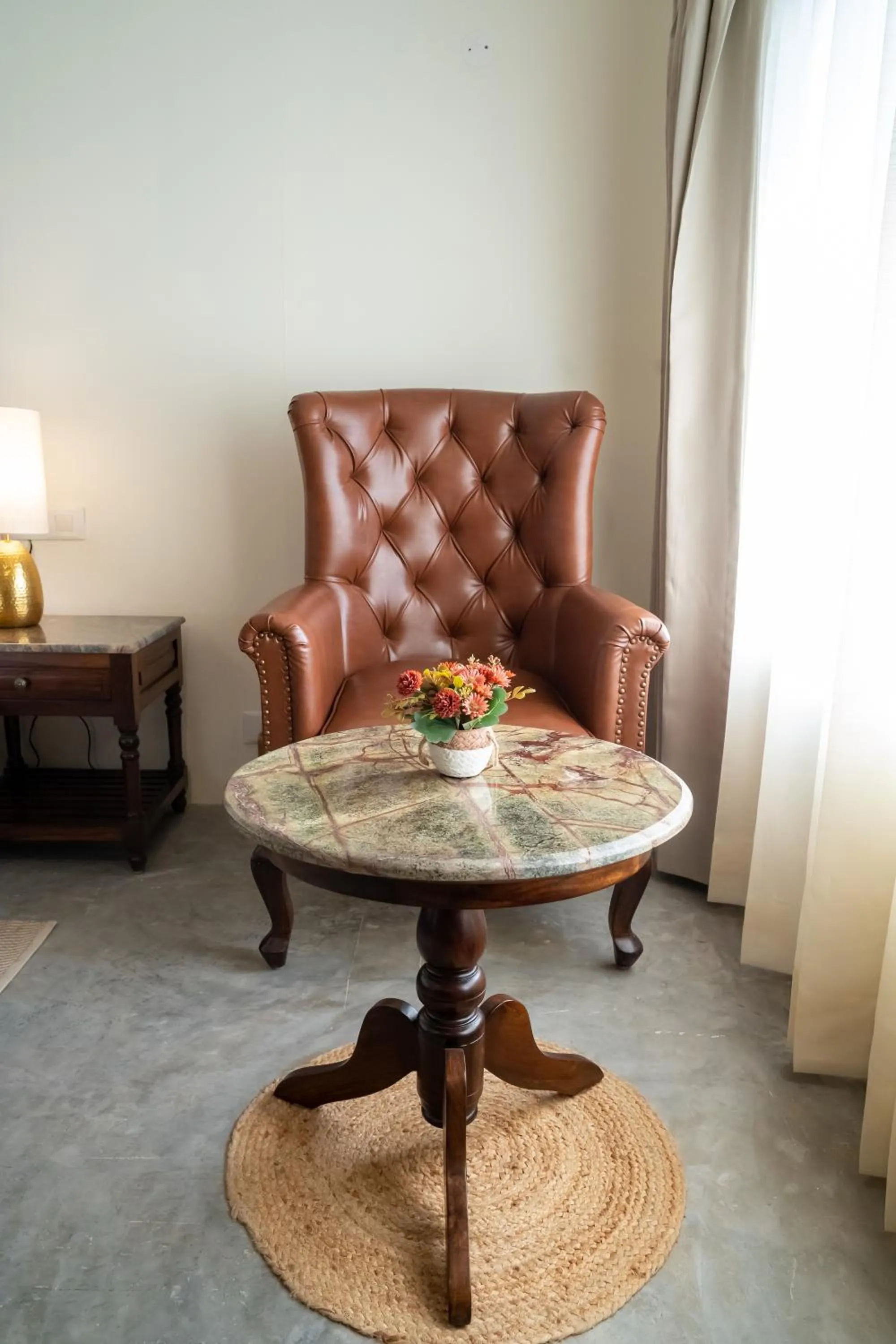 Bedroom in Dev Bhoomi Farms & Cottages