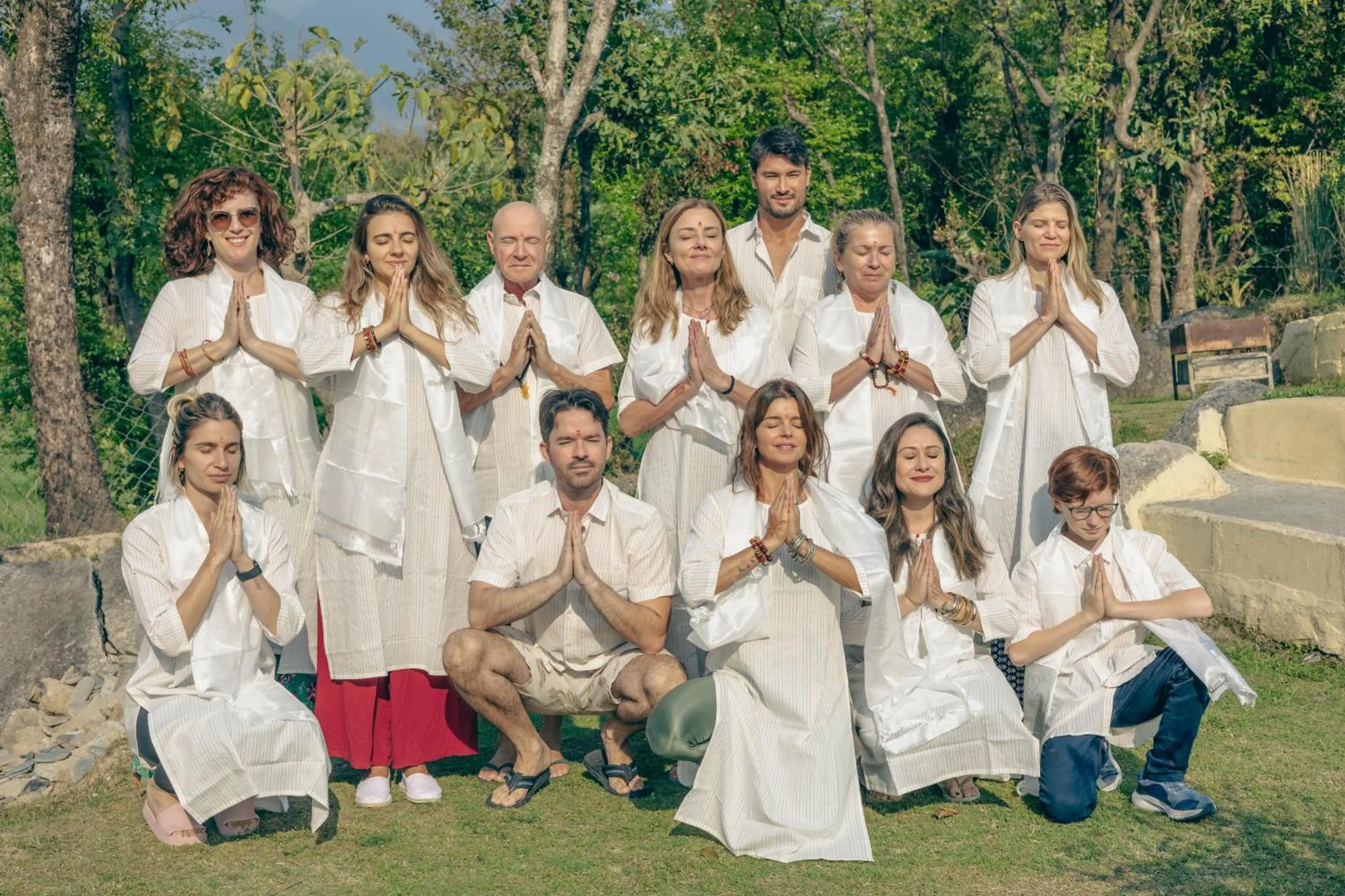 group of guests in Dev Bhoomi Farms & Cottages