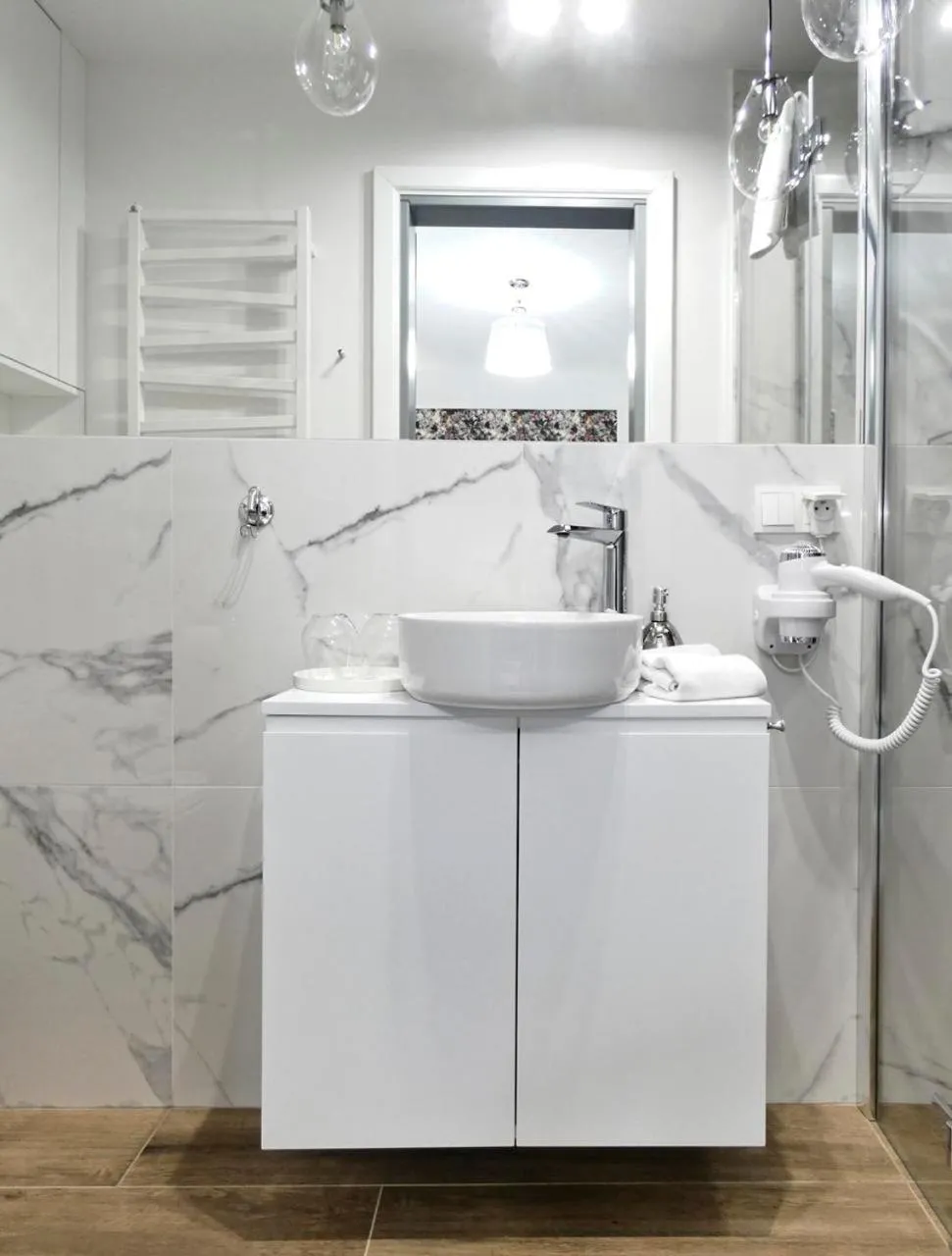 Shower in Euforia Apartamenty