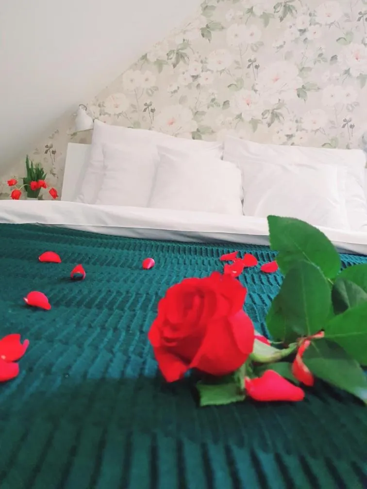 Bed in Euforia Apartamenty