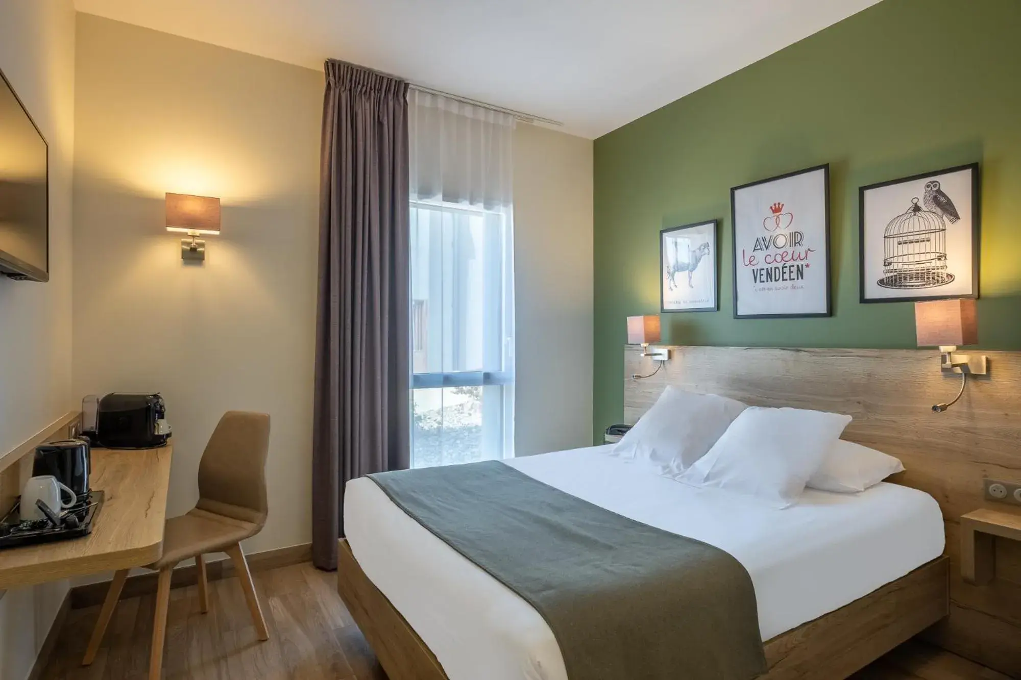 Double Room in The Originals City, Ax Hotel, La Châtaigneraie Double Room in The Originals City, Ax Hotel, La Châtaigneraie