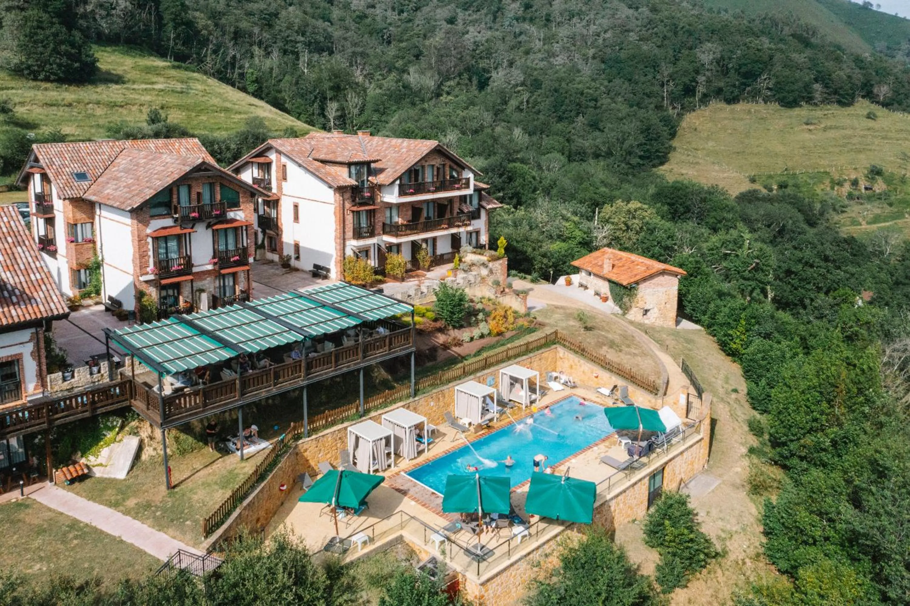 Bird's eye view in Hotel Cerro La Nina